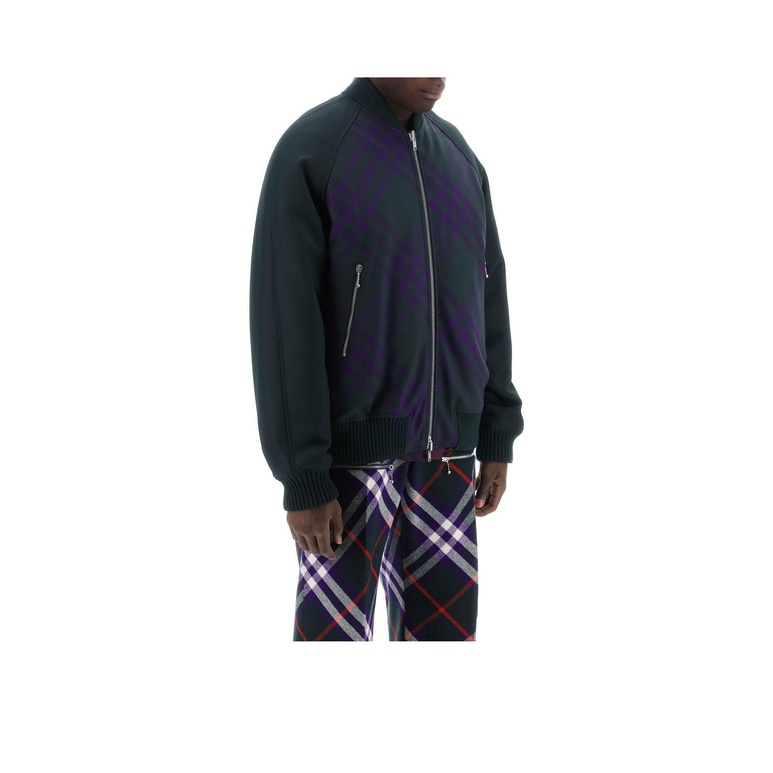 Burberry Burberry Reversible Plaid Bomber Jacket Size L Size US L / EU 52-54 / 3 - 16 Thumbnail