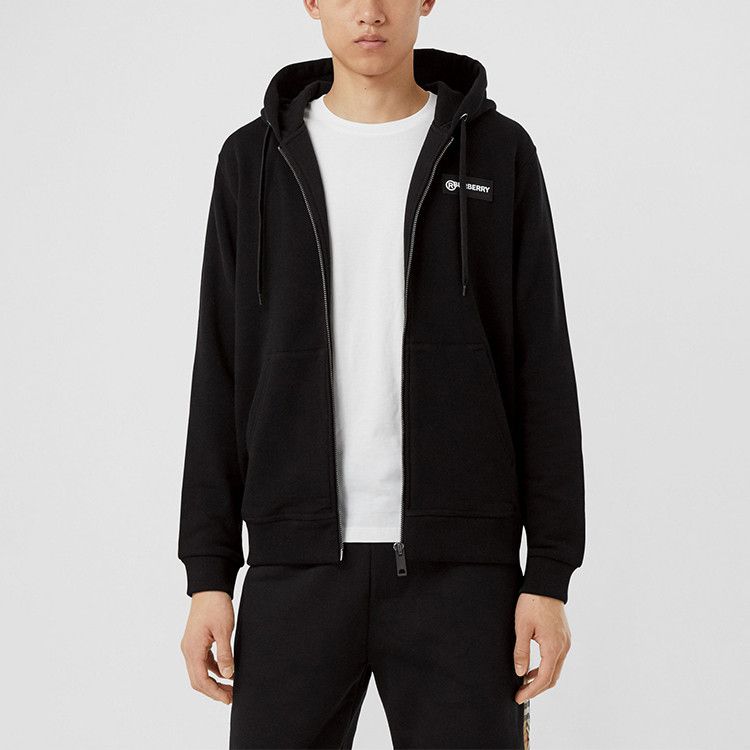 Burberry Burberry Check Sleeve Logo Zip Up Hoodie Size M Size US M / EU 48-50 / 2 - 15 Thumbnail