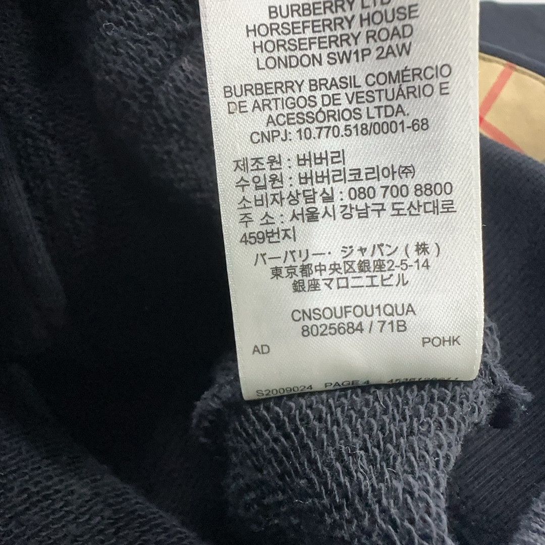 Burberry Burberry Check Sleeve Logo Zip Up Hoodie Size M Size US M / EU 48-50 / 2 - 4 Thumbnail