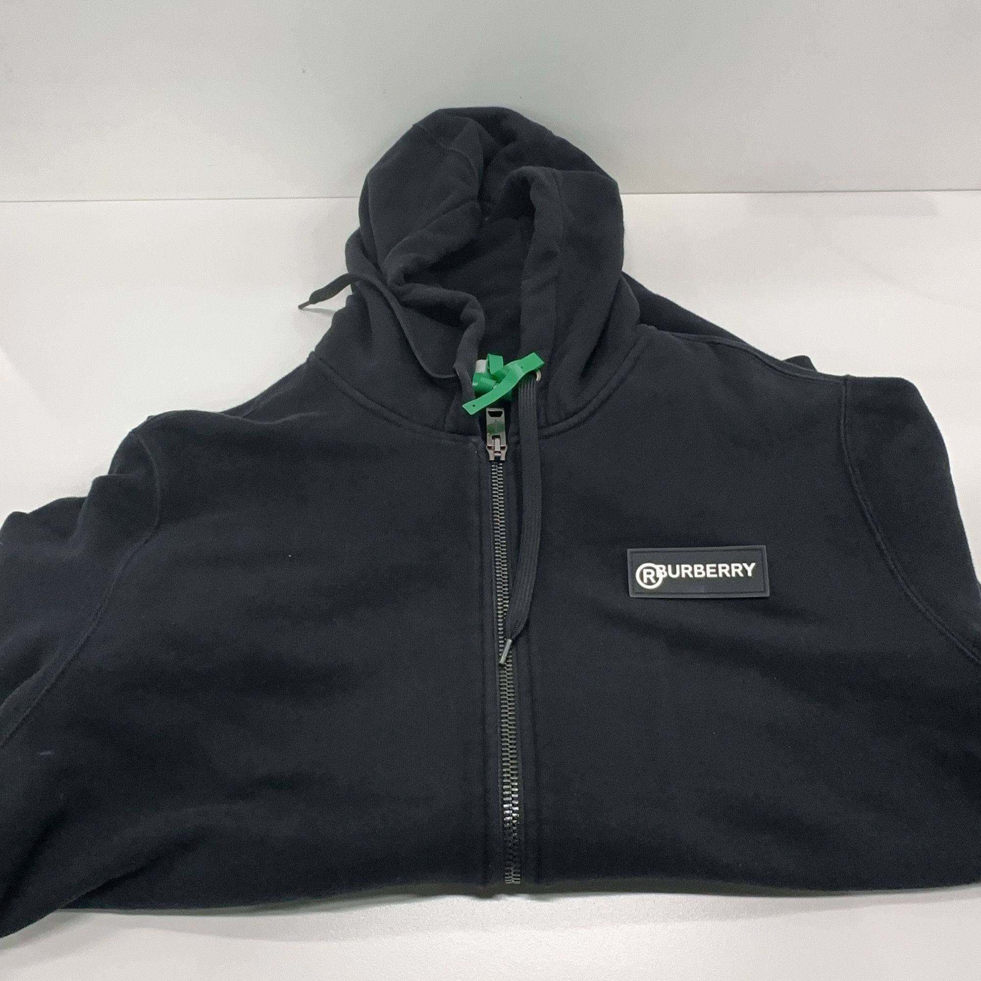 Burberry Burberry Check Sleeve Logo Zip Up Hoodie Size M Size US M / EU 48-50 / 2 - 6 Thumbnail