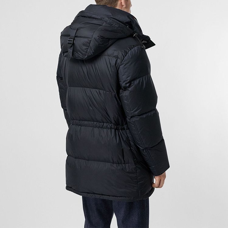 Burberry Burberry Check Lined Hooded Down Jacket Navy Size S Size US S / EU 44-46 / 1 - 11 Thumbnail