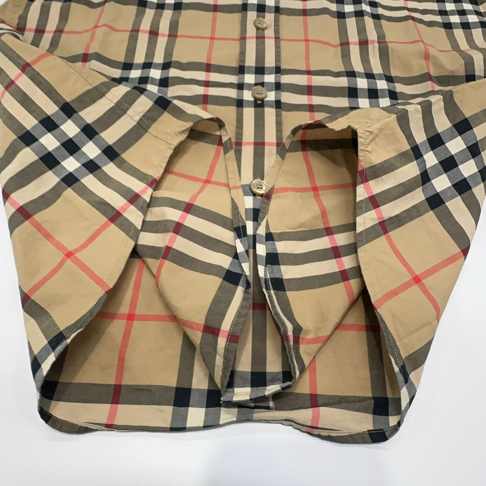 Burberry Burberry Archive Check Long Sleeve Shirt Size XS Size US XS / EU 42 / 0 - 8 Thumbnail
