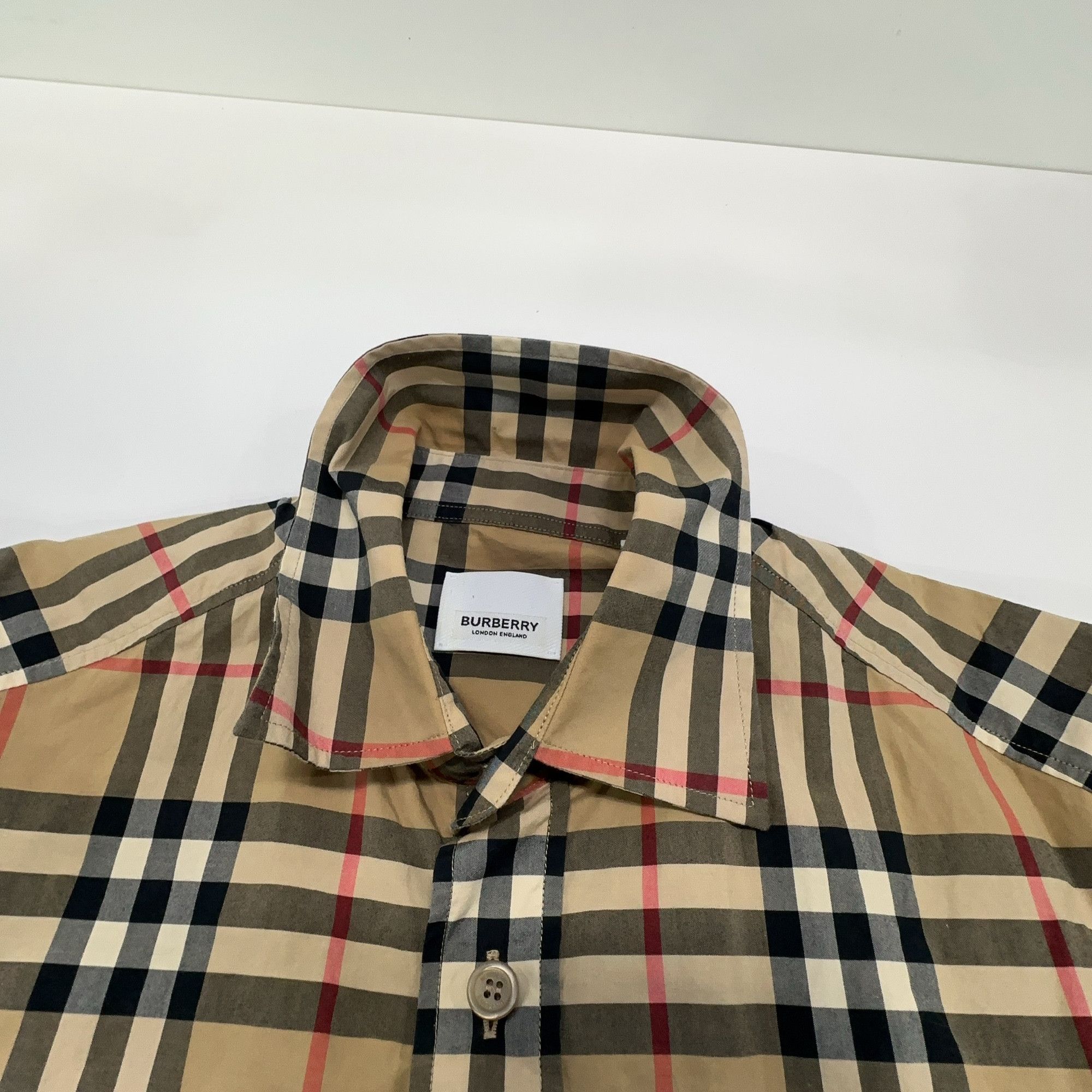 Burberry Burberry Archive Check Long Sleeve Shirt Size XS Size US XS / EU 42 / 0 - 5 Thumbnail