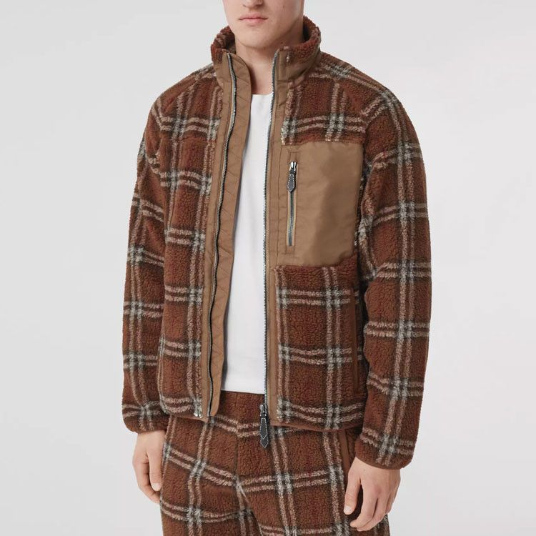 Burberry Burberry Vintage Check Fleece Jacket Size XL Size US XL / EU 56 / 4 - 13 Thumbnail