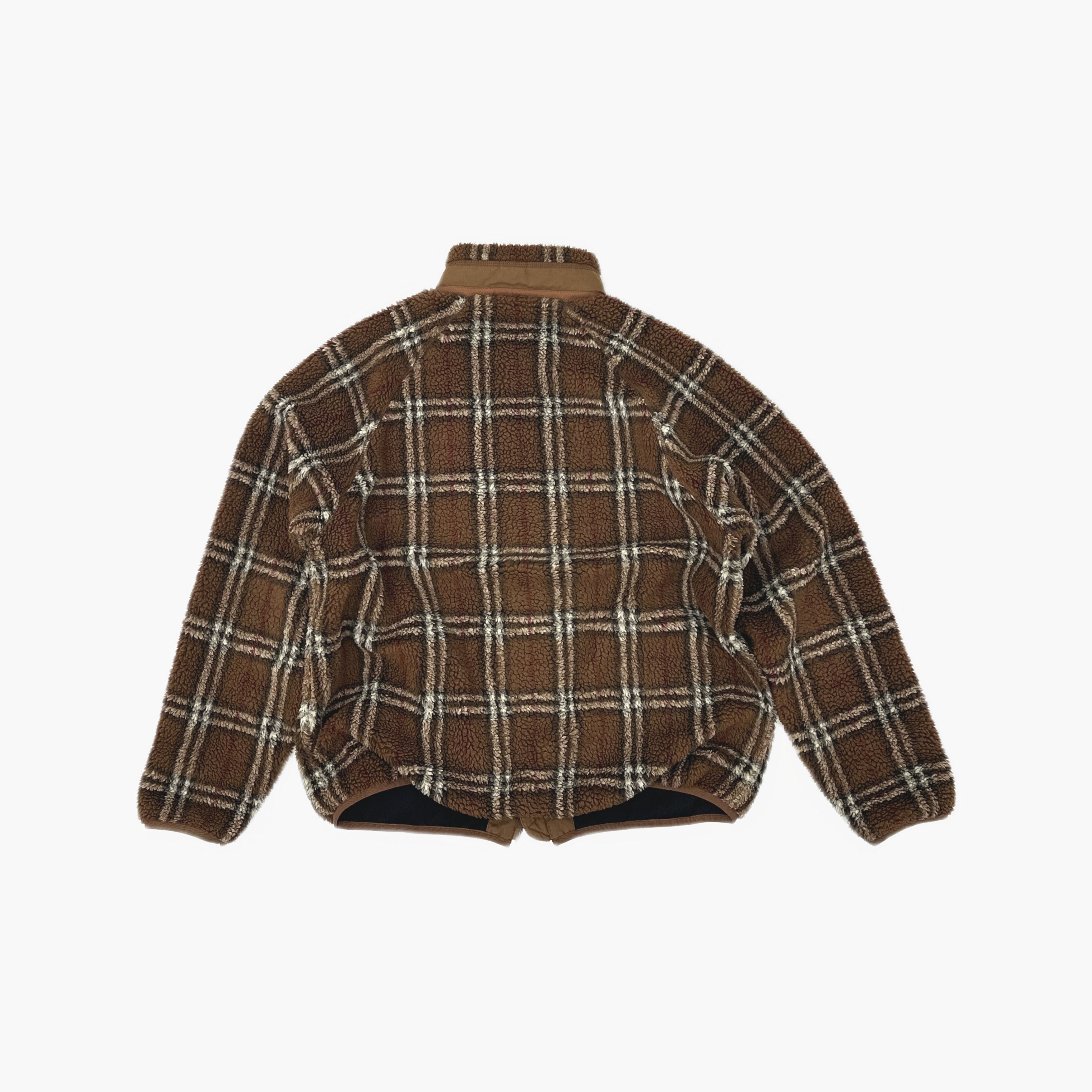 Burberry Burberry Vintage Check Fleece Jacket Size XL Size US XL / EU 56 / 4 - 2 Thumbnail