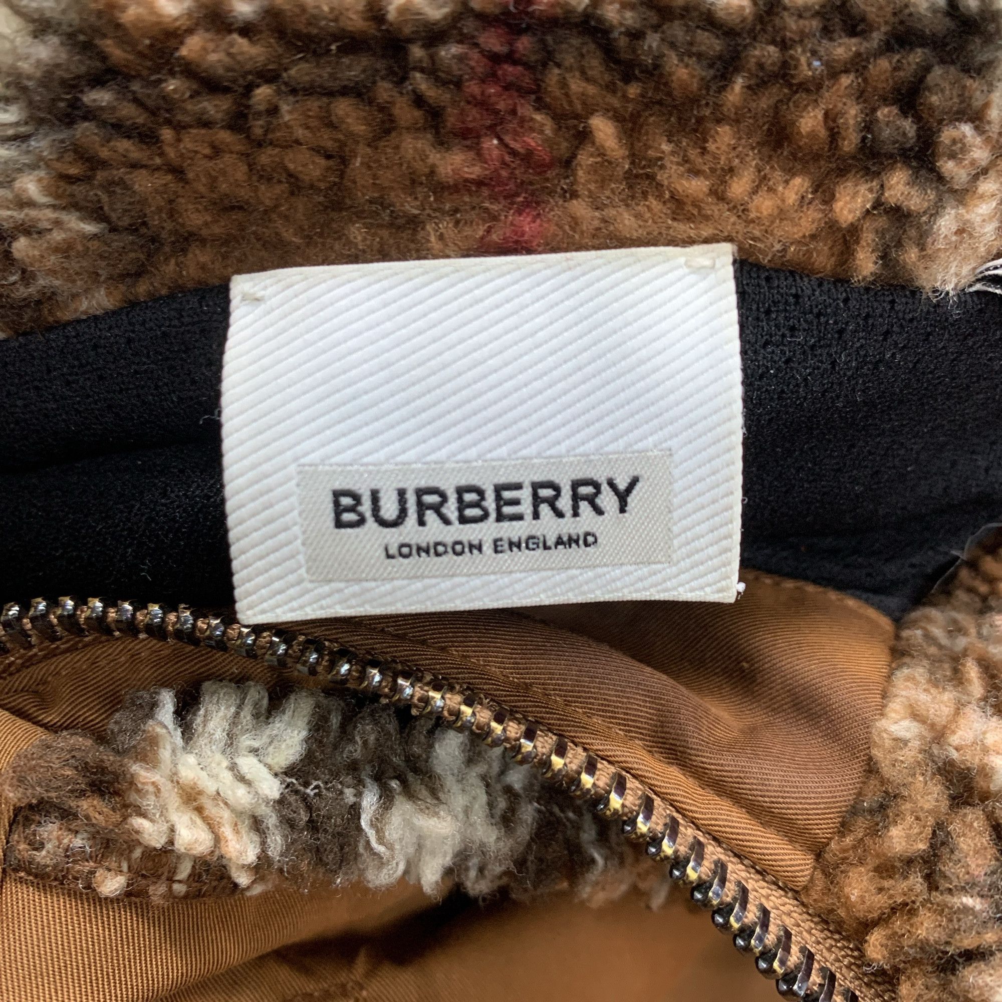 Burberry Burberry Vintage Check Fleece Jacket Size XL Size US XL / EU 56 / 4 - 3 Thumbnail