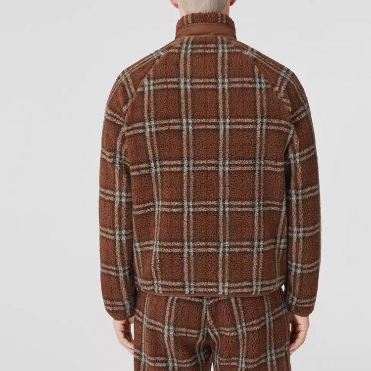 Burberry Burberry Vintage Check Fleece Jacket Size XL Size US XL / EU 56 / 4 - 11 Thumbnail