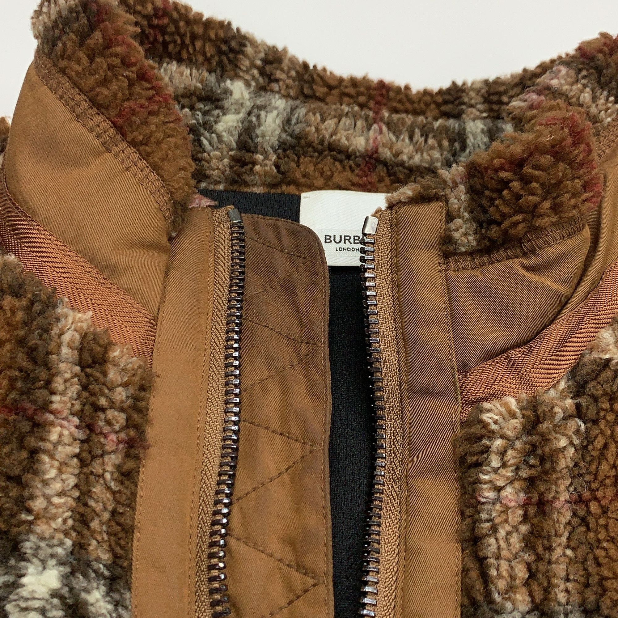 Burberry Burberry Vintage Check Fleece Jacket Size XL Size US XL / EU 56 / 4 - 6 Thumbnail