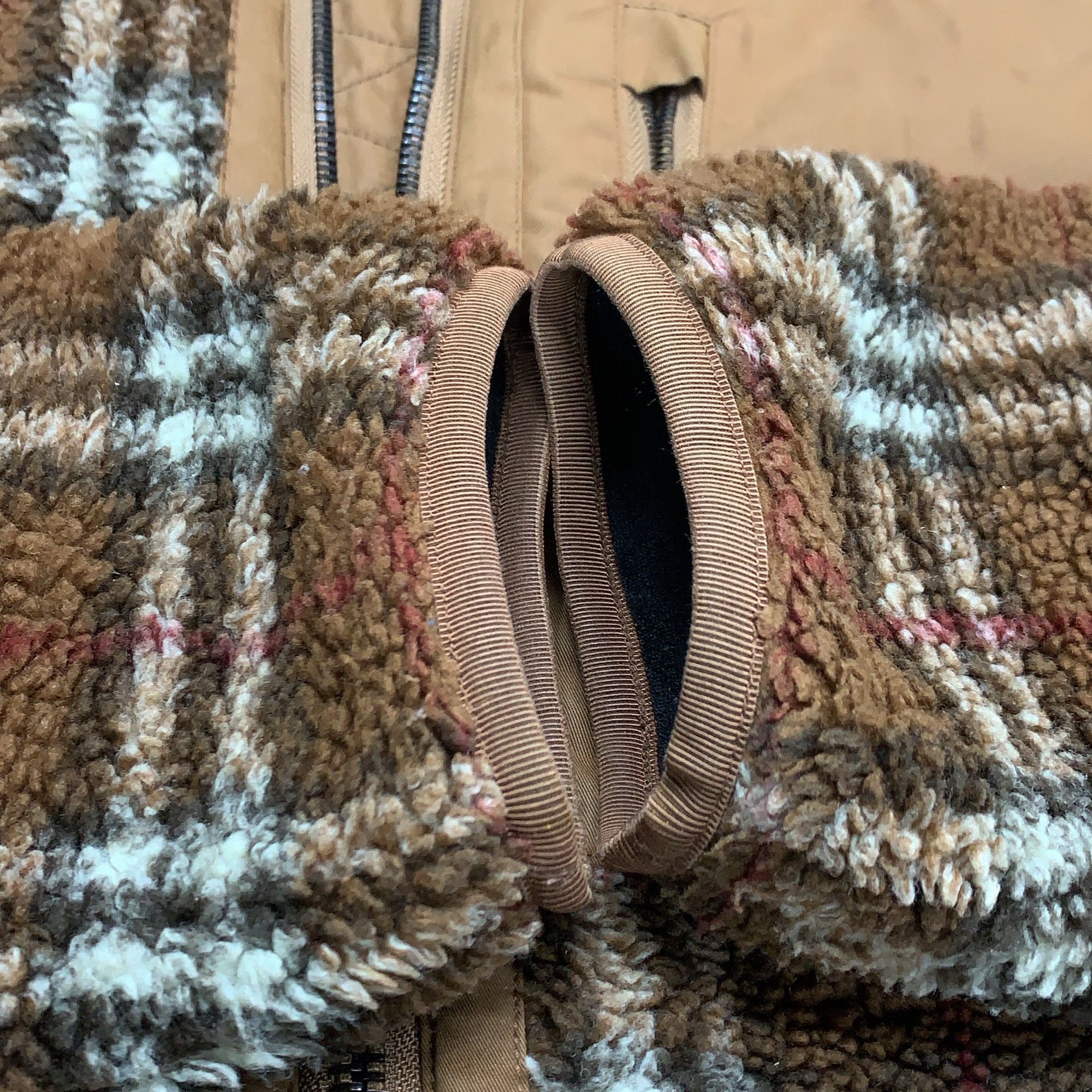 Burberry Burberry Vintage Check Fleece Jacket Size XL Size US XL / EU 56 / 4 - 9 Thumbnail