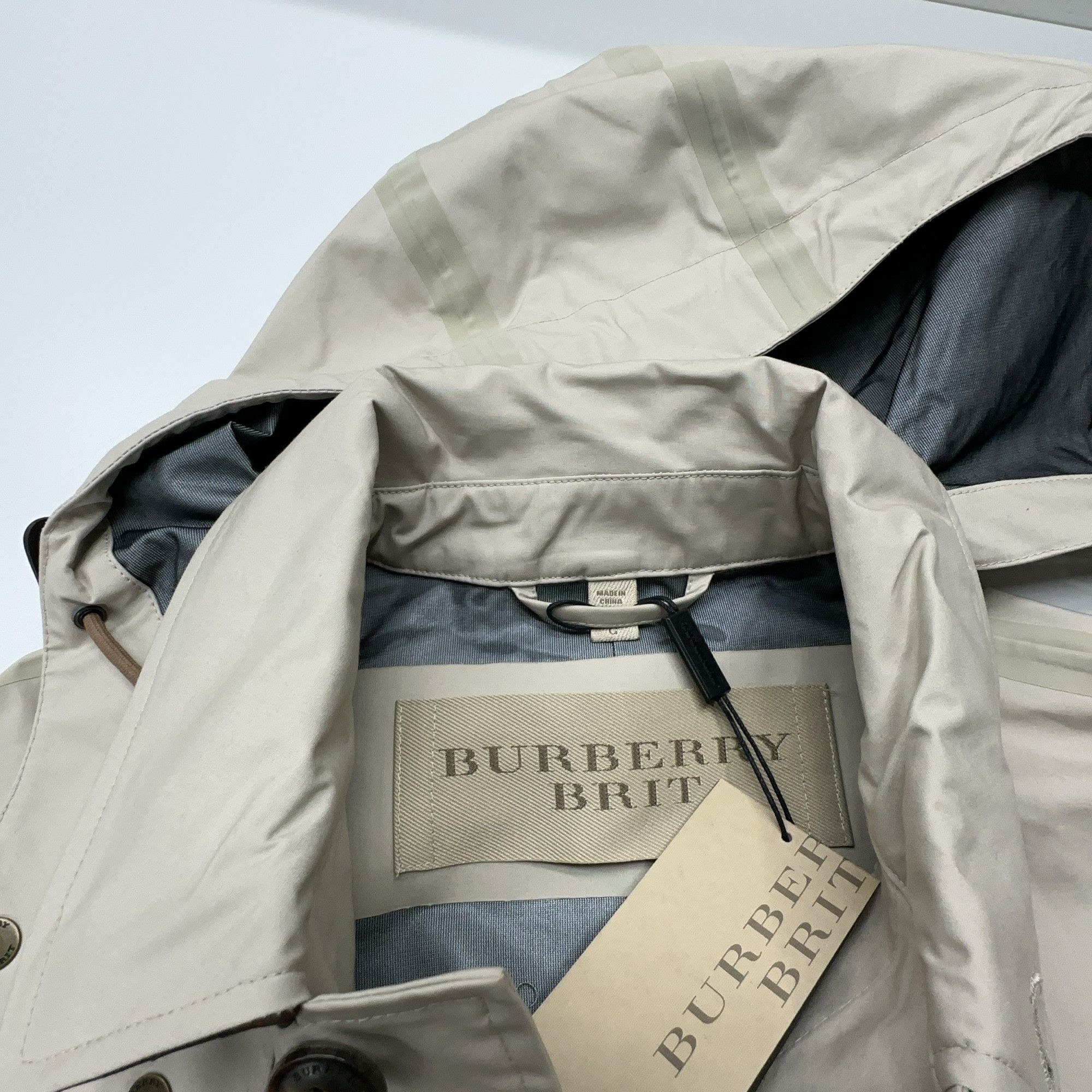Burberry Burberry Brit Stone Trench Jacket Size L Size US L / EU 52-54 / 3 - 6 Thumbnail