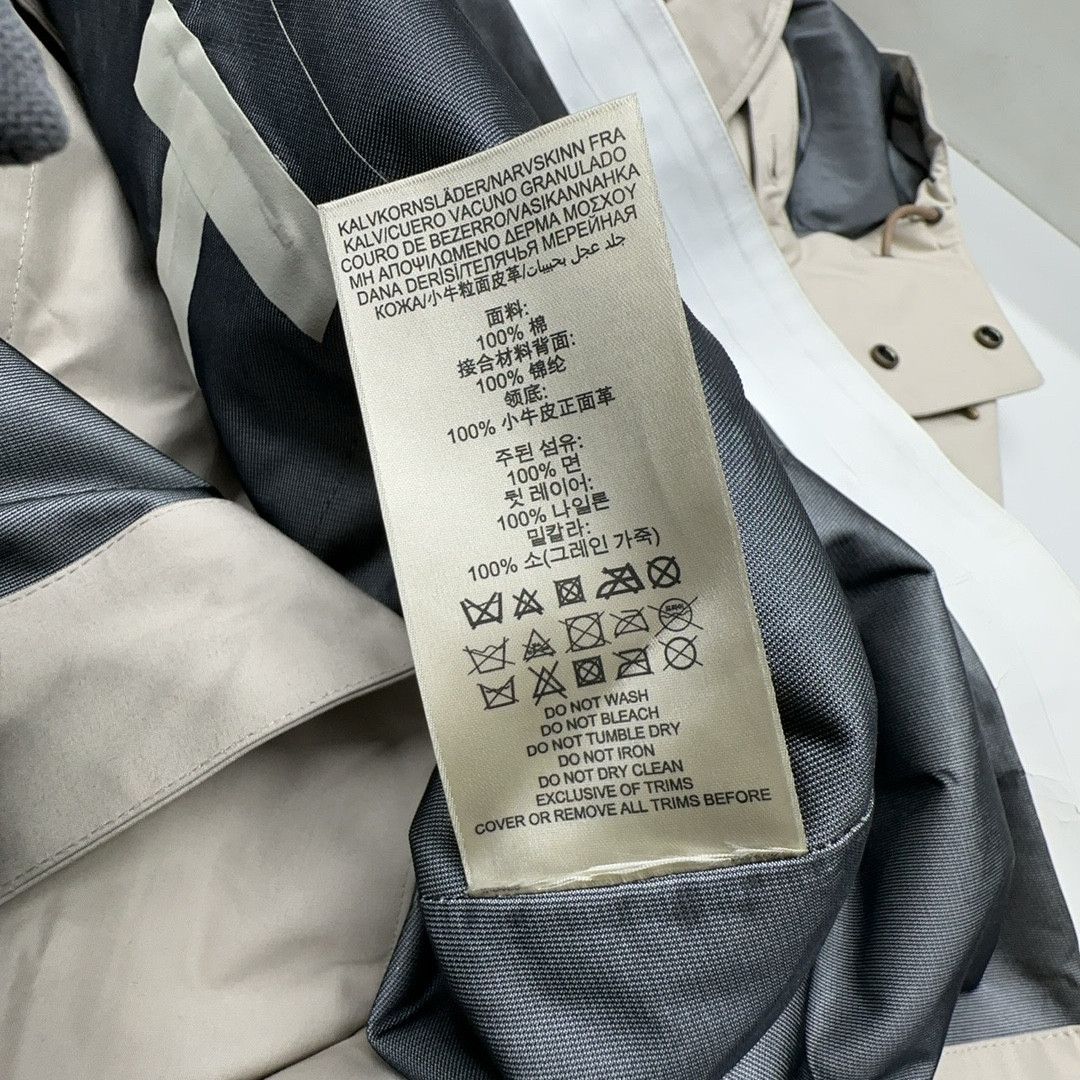 Burberry Burberry Brit Stone Trench Jacket Size L Size US L / EU 52-54 / 3 - 3 Thumbnail