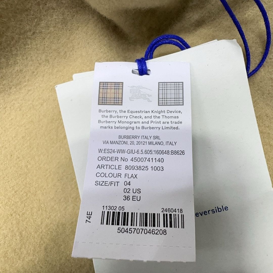 Burberry Burberry Reversible Check Wool Coat US 2 Size XS / US 0-2 / IT 36-38 - 3 Thumbnail