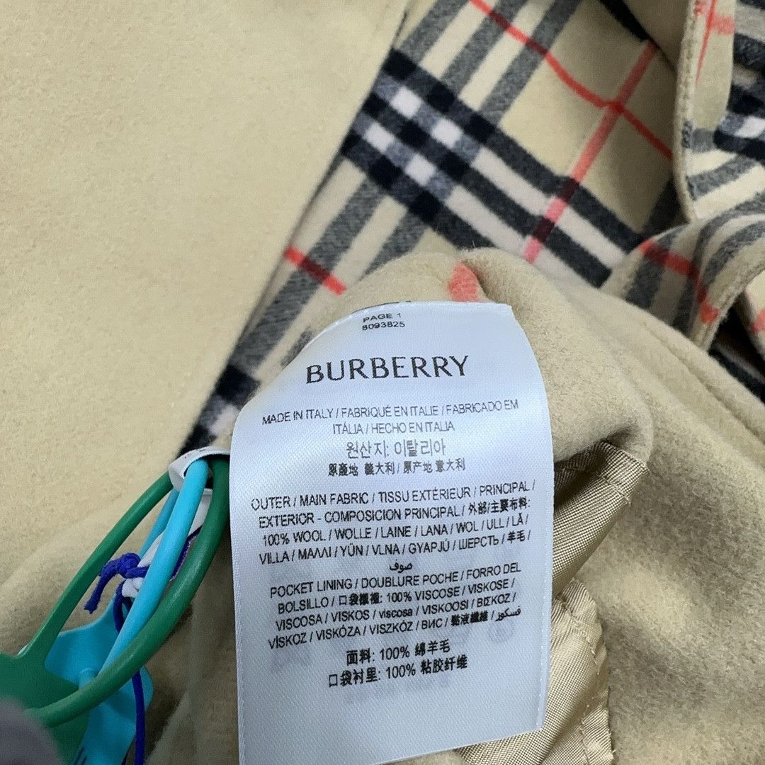 Burberry Burberry Reversible Check Wool Coat US 2 Size XS / US 0-2 / IT 36-38 - 4 Thumbnail