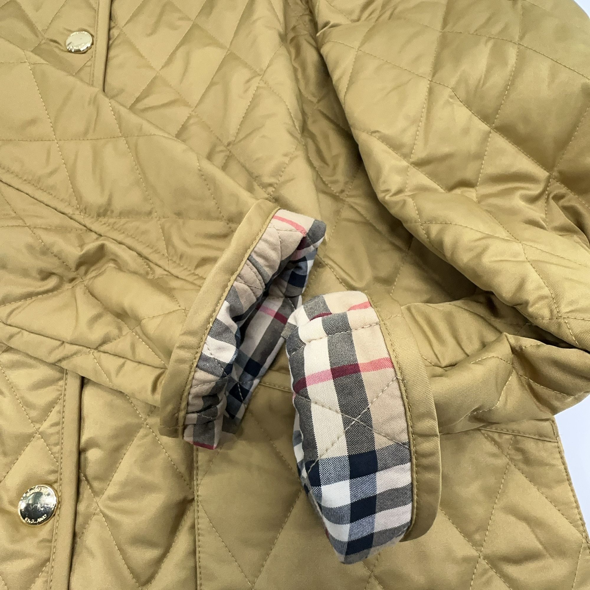 Burberry Burberry Quilted Check Lining Jacket XS Size XS / US 0-2 / IT 36-38 - 6 Thumbnail