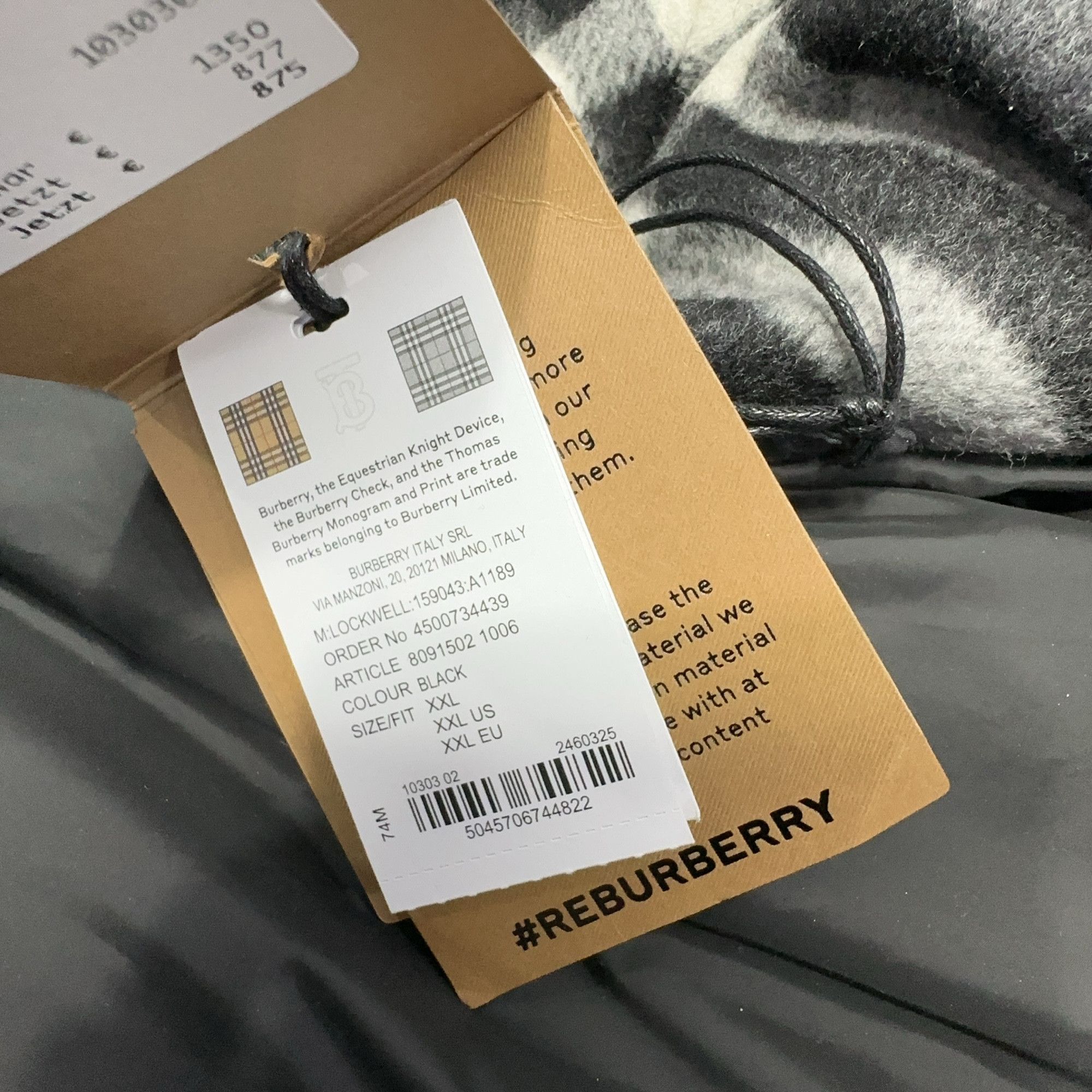 Burberry Burberry Detachable Sleeve Puffer Jacket Size XXL Size US XXL / EU 58 / 5 - 6 Thumbnail