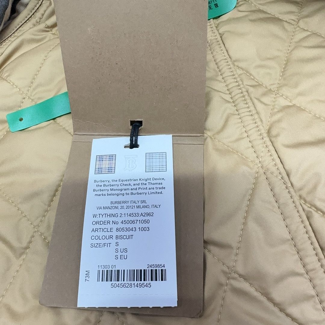 Burberry Burberry Quilted Double Breasted Coat Size S Size S / US 4 / IT 40 - 4 Thumbnail