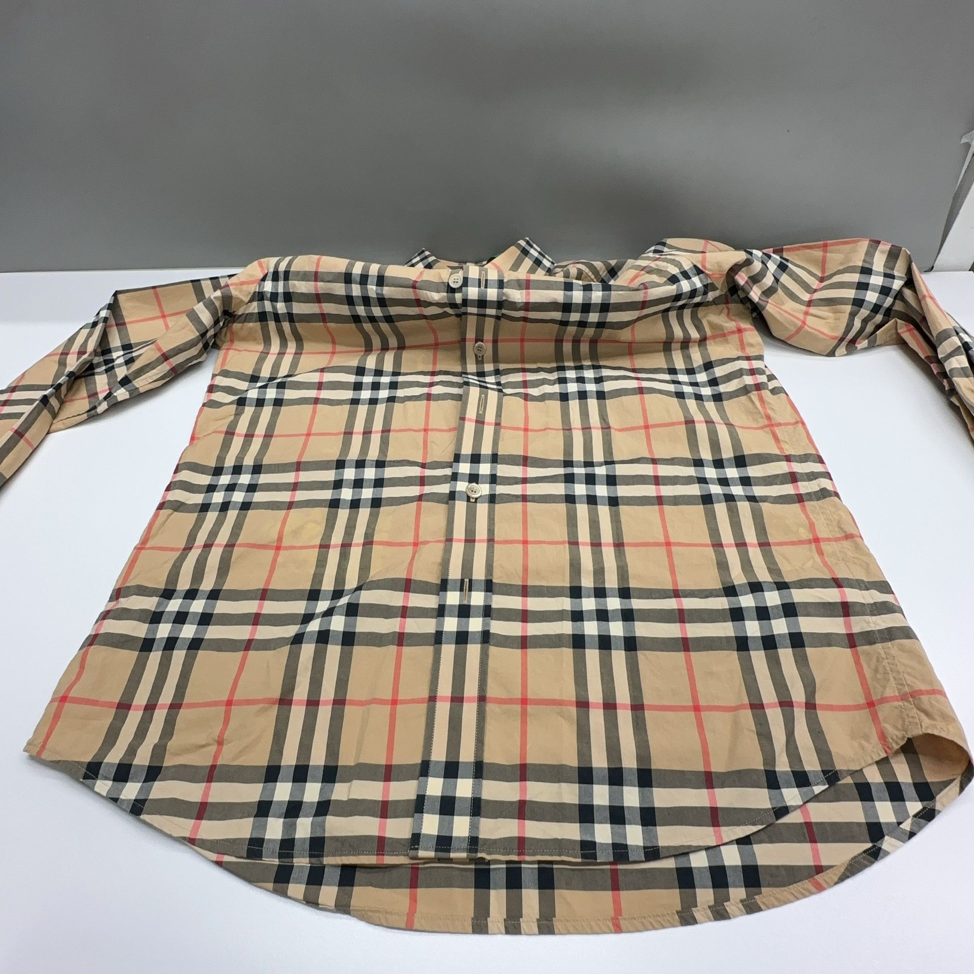 Burberry Burberry Check Print Button Up Shirt Size M Size US M / EU 48-50 / 2 - 8 Thumbnail