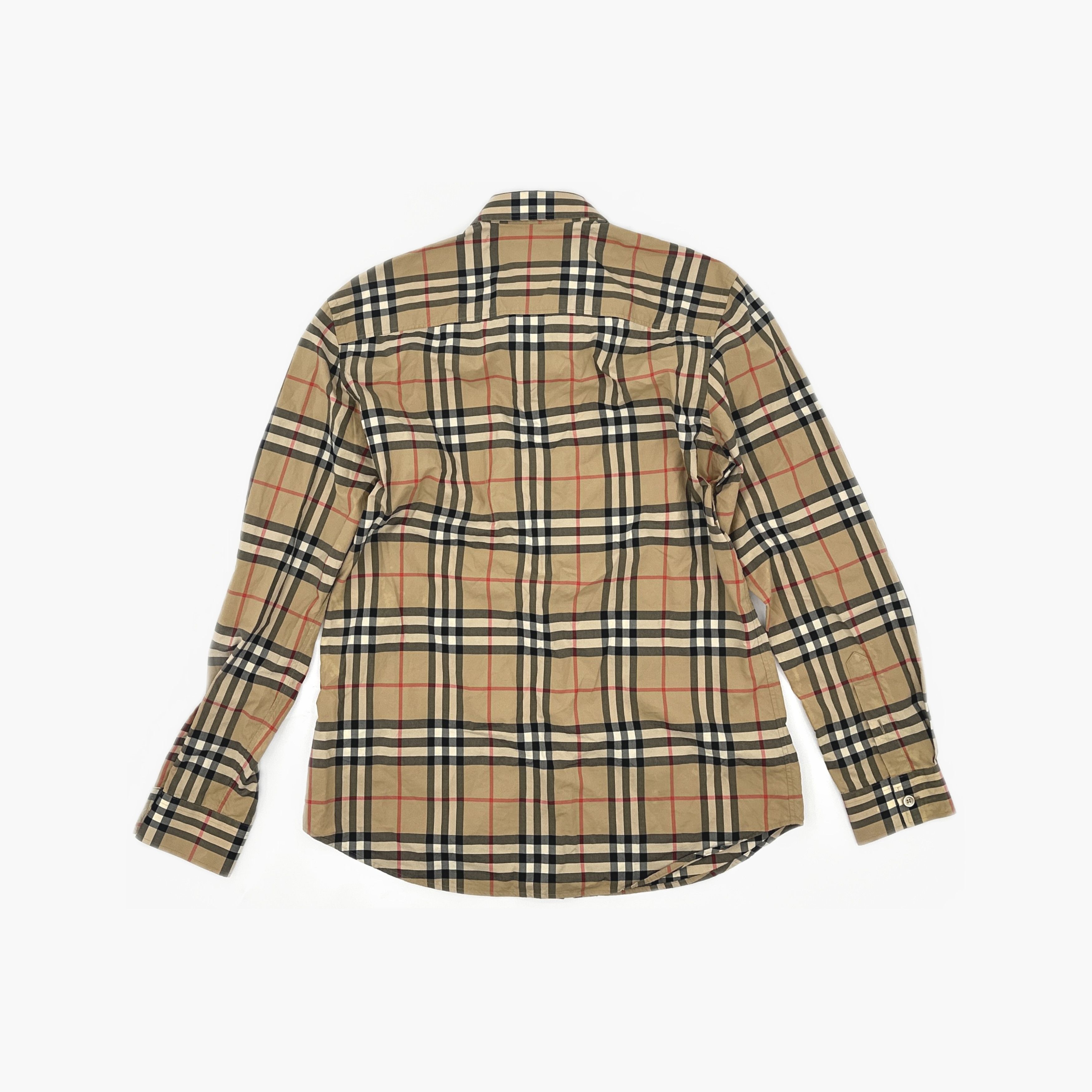 Burberry Burberry Check Print Button Up Shirt Size M Size US M / EU 48-50 / 2 - 2 Thumbnail