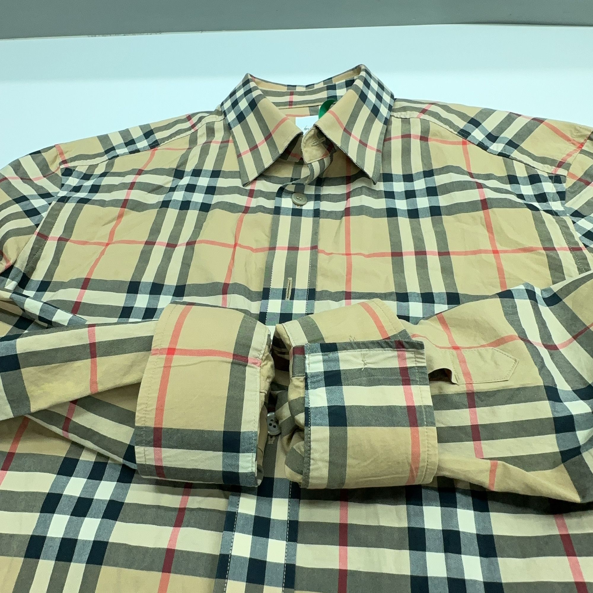 Burberry Burberry Check Print Button Up Shirt Size M Size US M / EU 48-50 / 2 - 11 Thumbnail