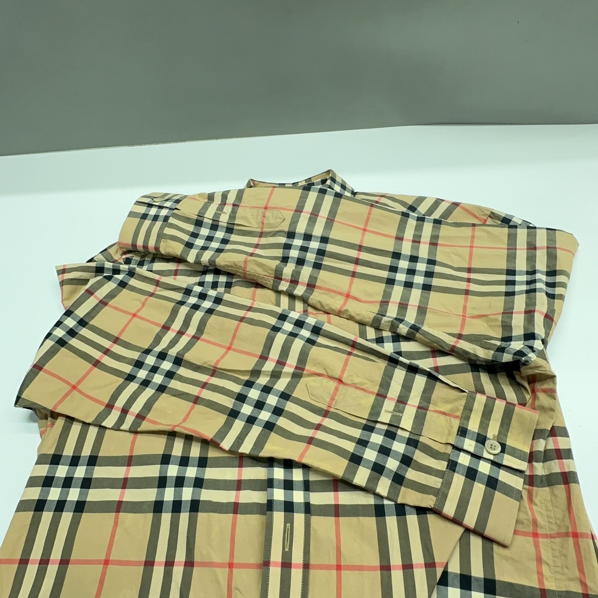 Burberry Burberry Check Print Button Up Shirt Size M Size US M / EU 48-50 / 2 - 10 Thumbnail