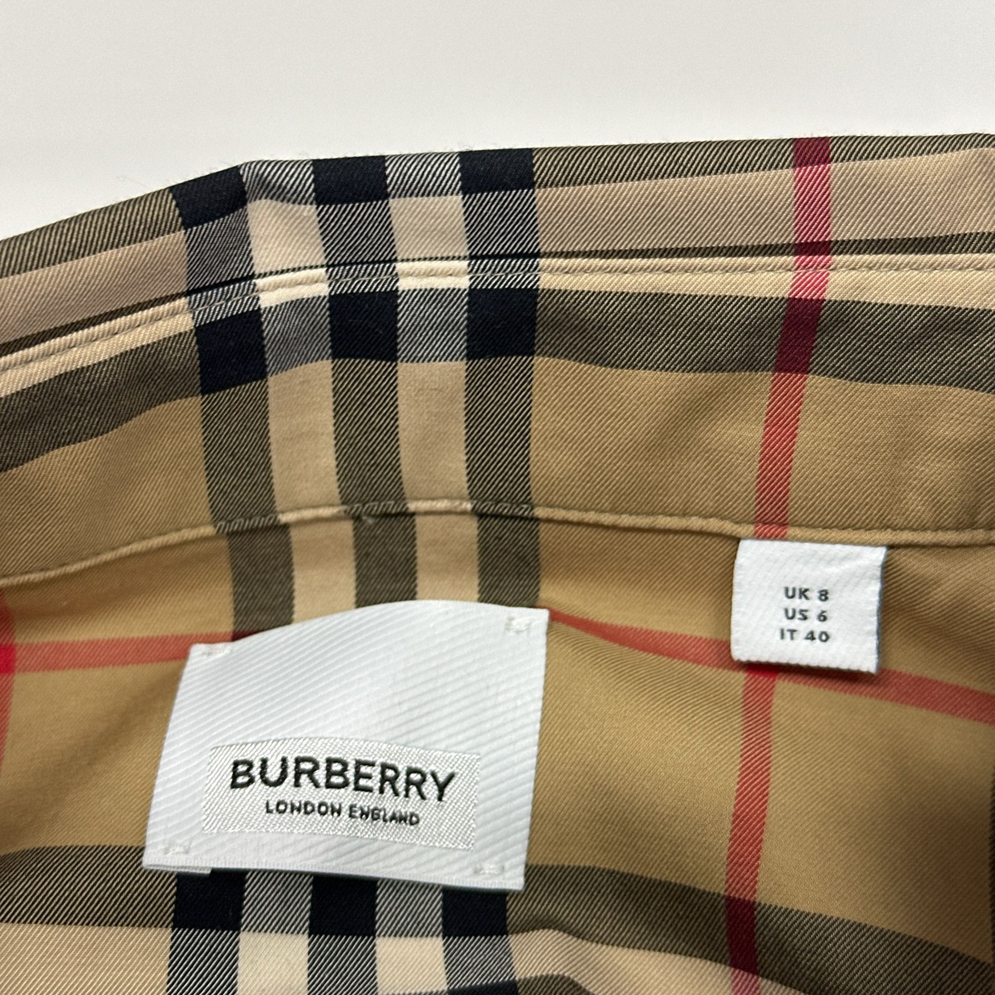 Burberry Burberry House Check Button Up Shirt Size 8 Size S / US 4 / IT 40 - 3 Thumbnail