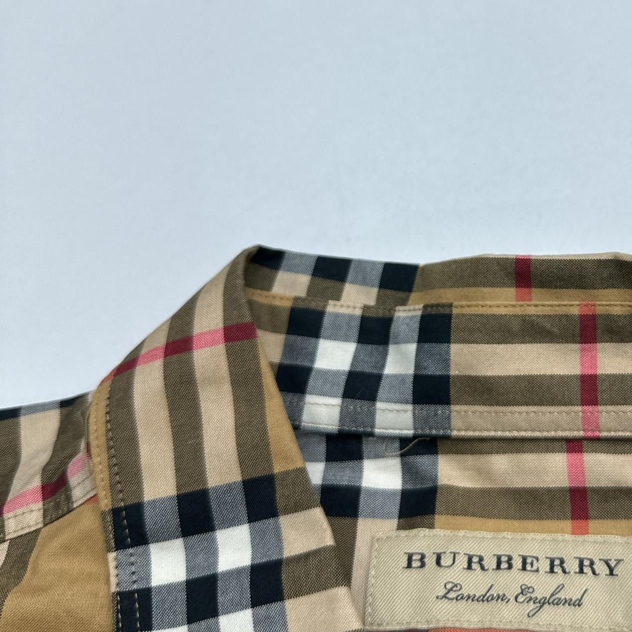 Burberry Burberry Check Pattern Shirt Size XXL Size US XXL / EU 58 / 5 - 7 Thumbnail