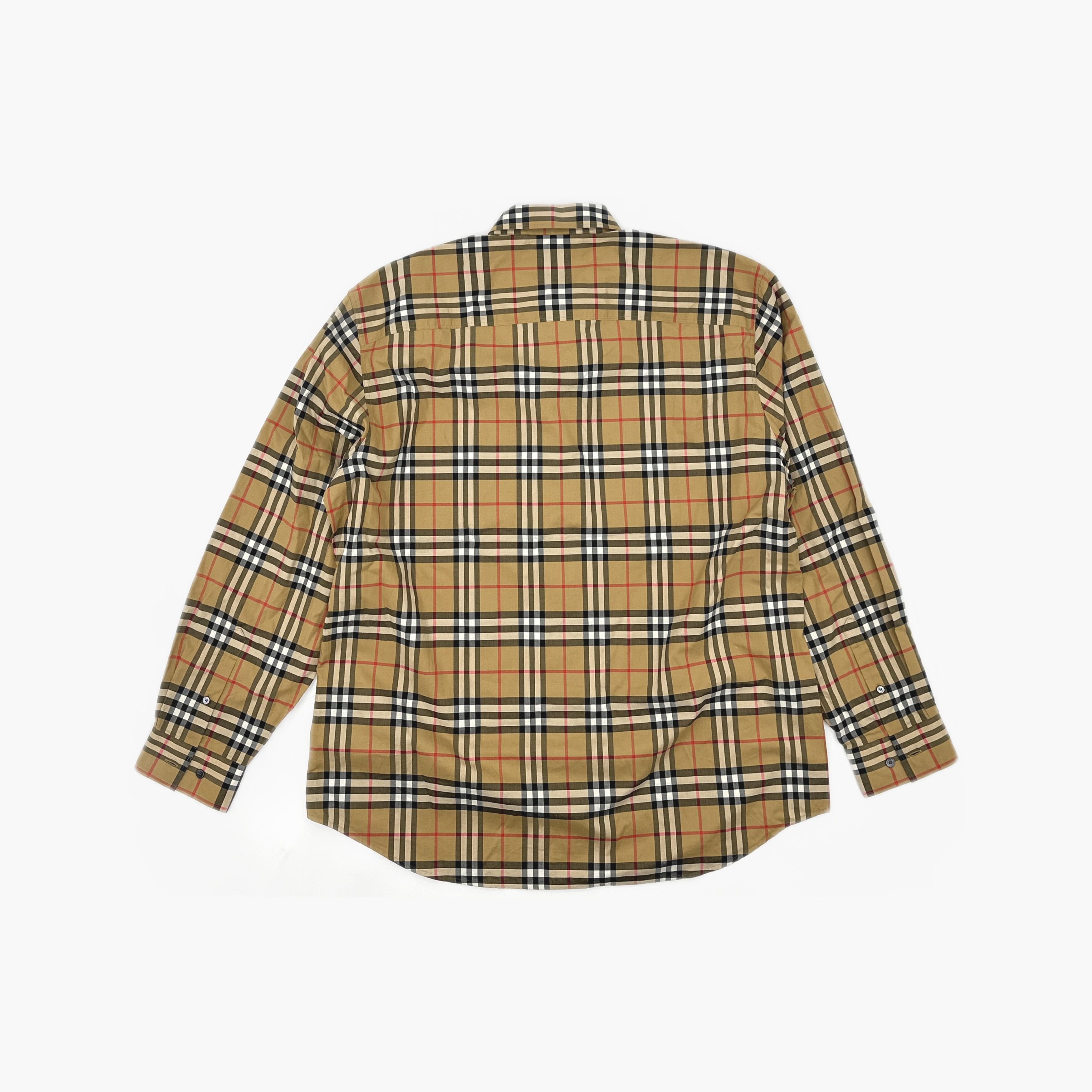 Burberry Burberry Check Pattern Shirt Size XXL Size US XXL / EU 58 / 5 - 2 Thumbnail