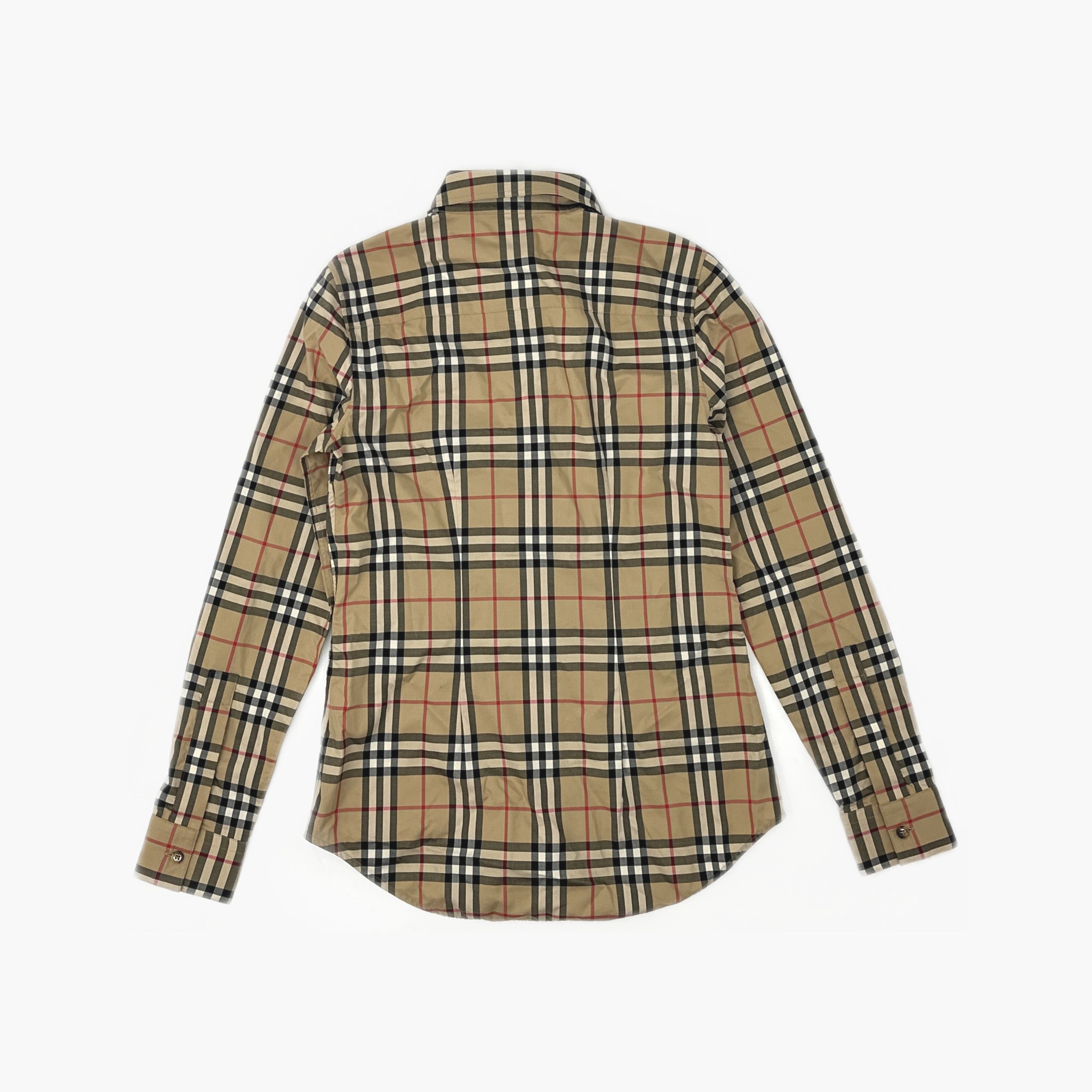 Burberry Burberry Check Button Up Shirt US 2 Size XS / US 0-2 / IT 36-38 - 2 Thumbnail