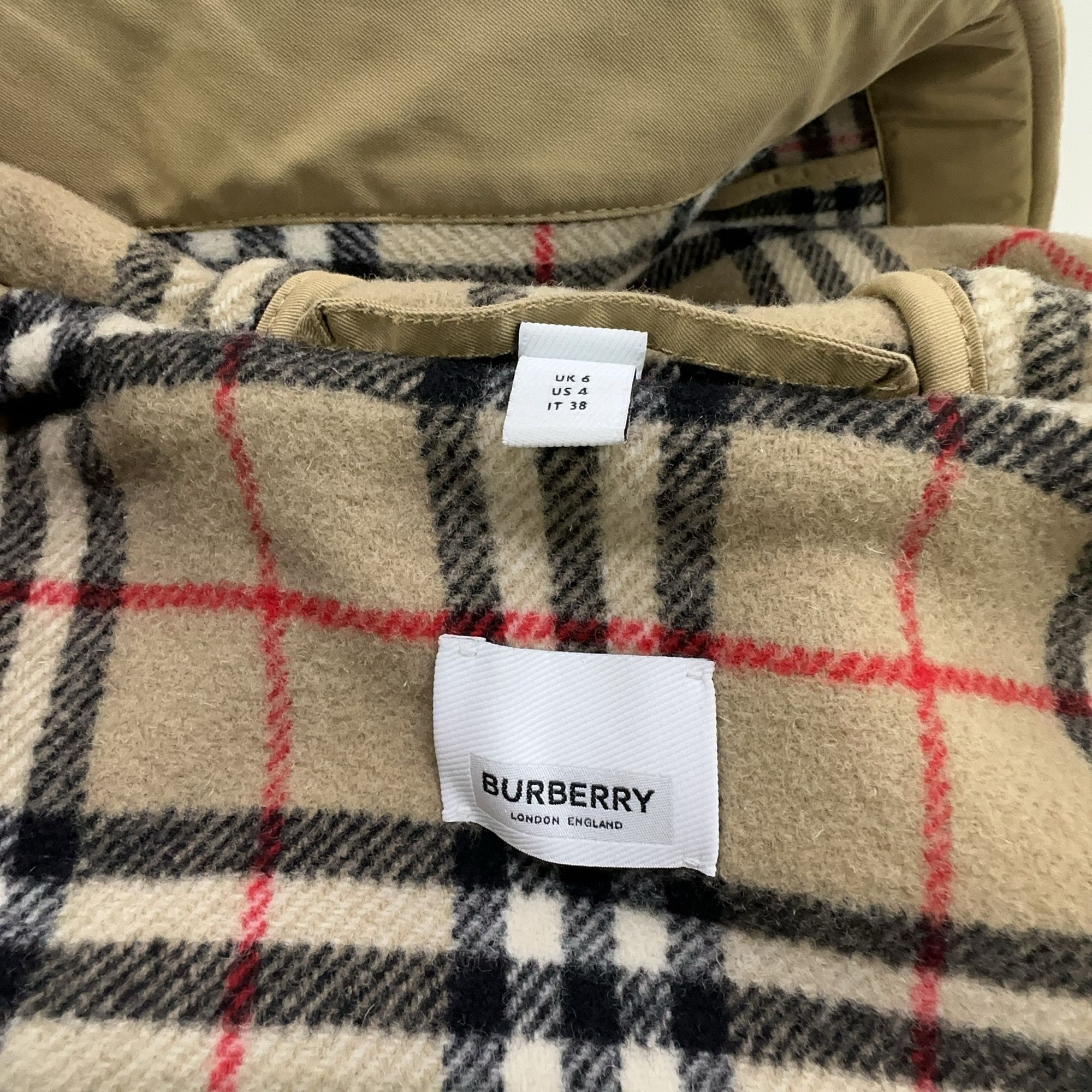 Burberry Burberry Wool Duffle Coat Size US 4 Size S / US 4 / IT 40 - 3 Thumbnail