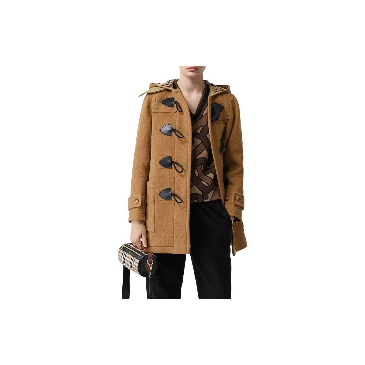 Burberry Burberry Wool Duffle Coat Size US 4 Size S / US 4 / IT 40 - 7 Thumbnail