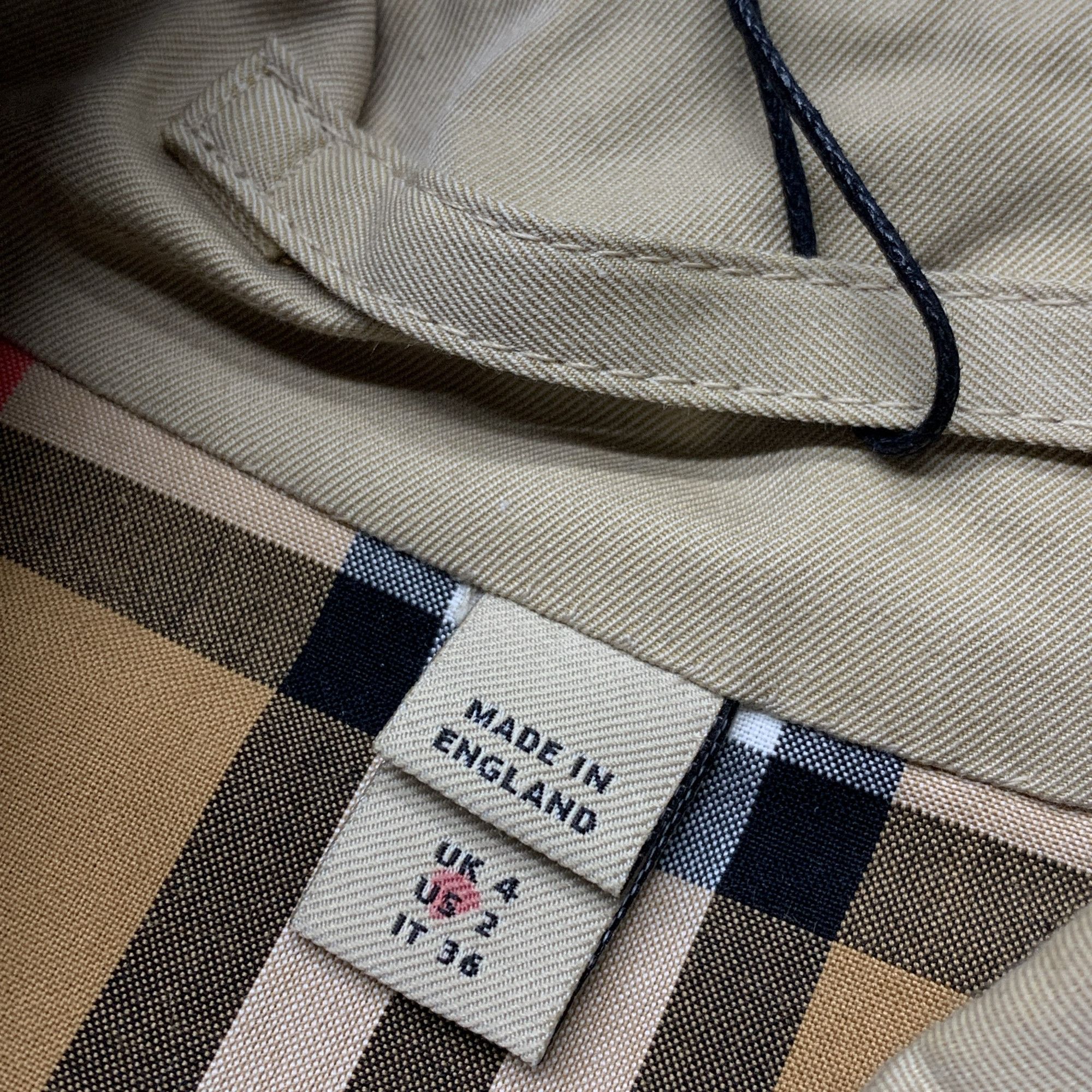 Burberry Burberry Honey Kensington Trench Coat Size US 2 Size XS / US 0-2 / IT 36-38 - 4 Thumbnail