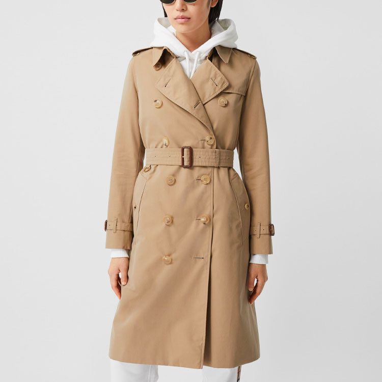 Burberry Burberry Honey Kensington Trench Coat Size US 2 Size XS / US 0-2 / IT 36-38 - 7 Thumbnail