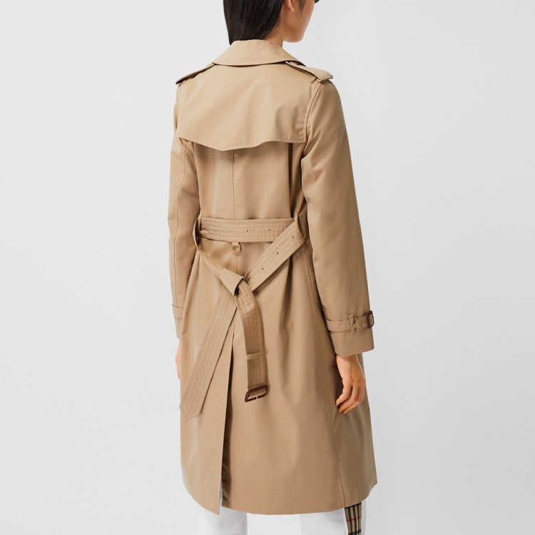 Burberry Burberry Honey Kensington Trench Coat Size US 2 Size XS / US 0-2 / IT 36-38 - 6 Thumbnail