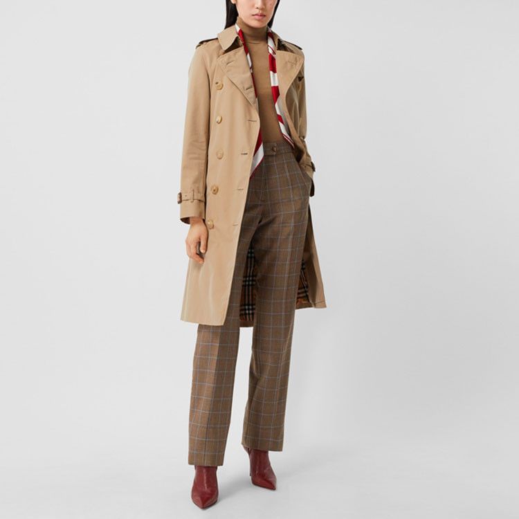 Burberry Burberry Honey Kensington Trench Coat Size US 2 Size XS / US 0-2 / IT 36-38 - 8 Thumbnail