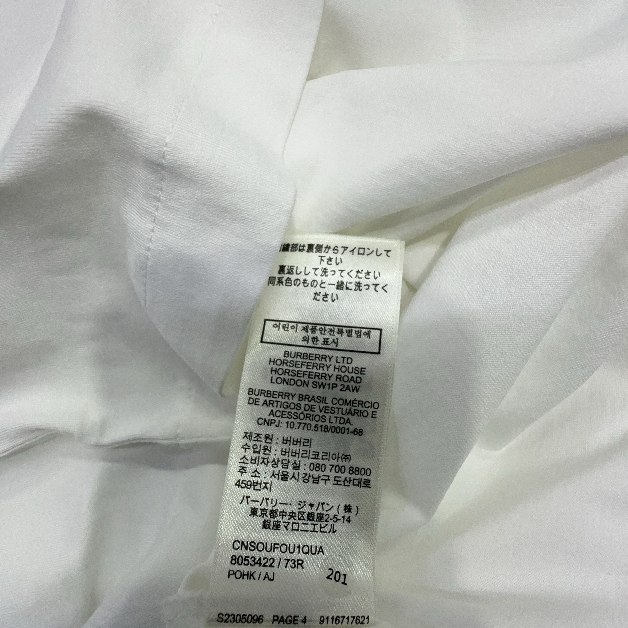 Burberry Burberry TB Logo Cotton T-Shirt Size XL Size US XL / EU 56 / 4 - 3 Thumbnail