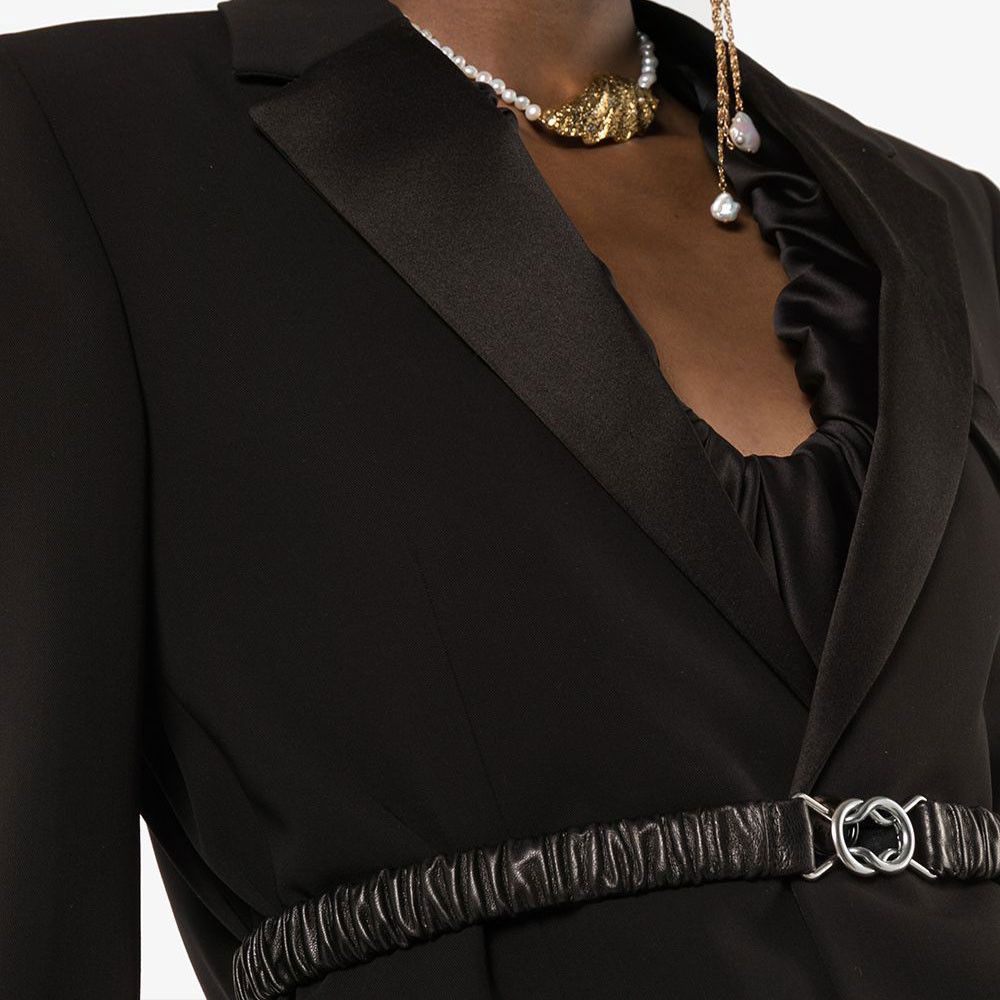 Bottega Veneta Bottega Veneta Belted Icon Blazer Size 42 Size M / US 6-8 / IT 42-44 - 10 Thumbnail