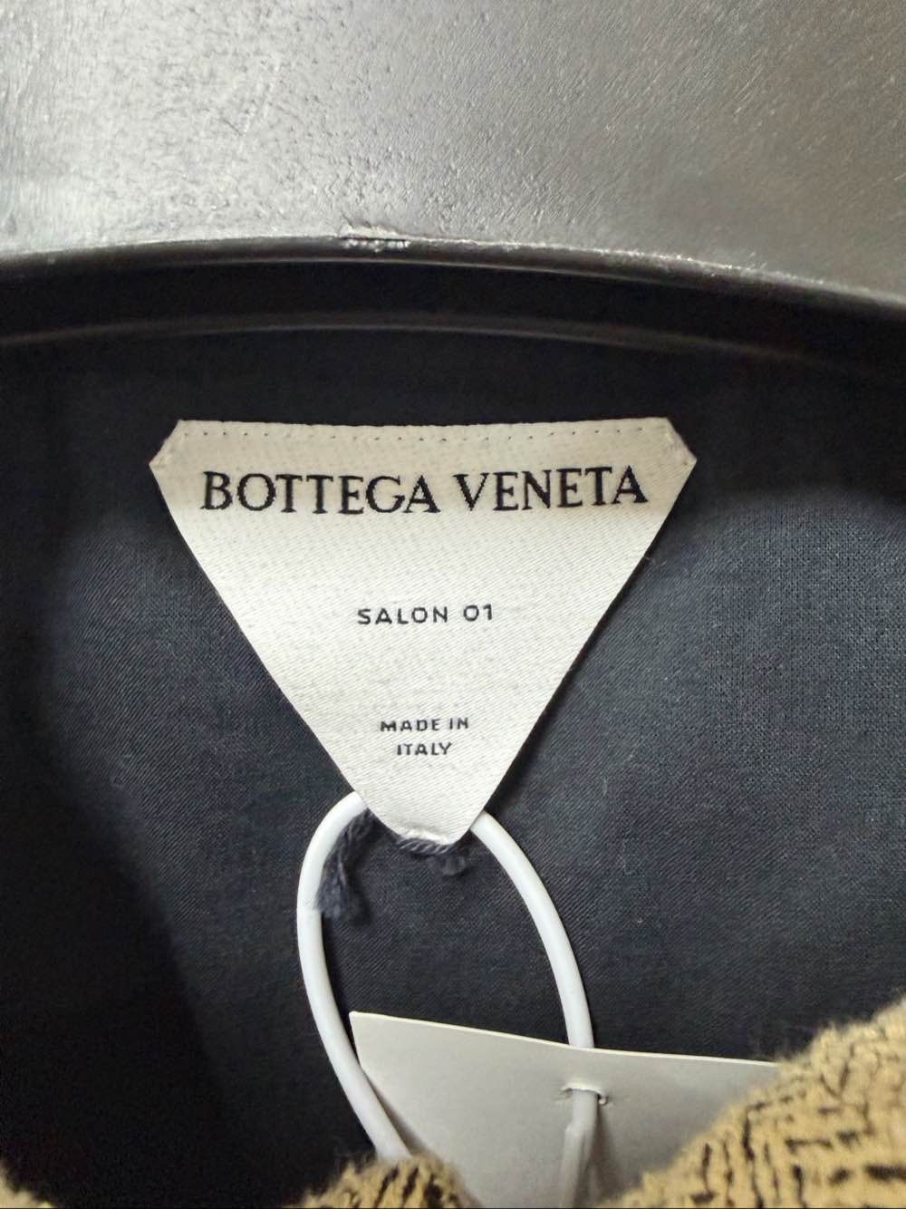Bottega Veneta Bottega Veneta Salon 01 Textured Jacket Size 52 Size US L / EU 52-54 / 3 - 3 Thumbnail