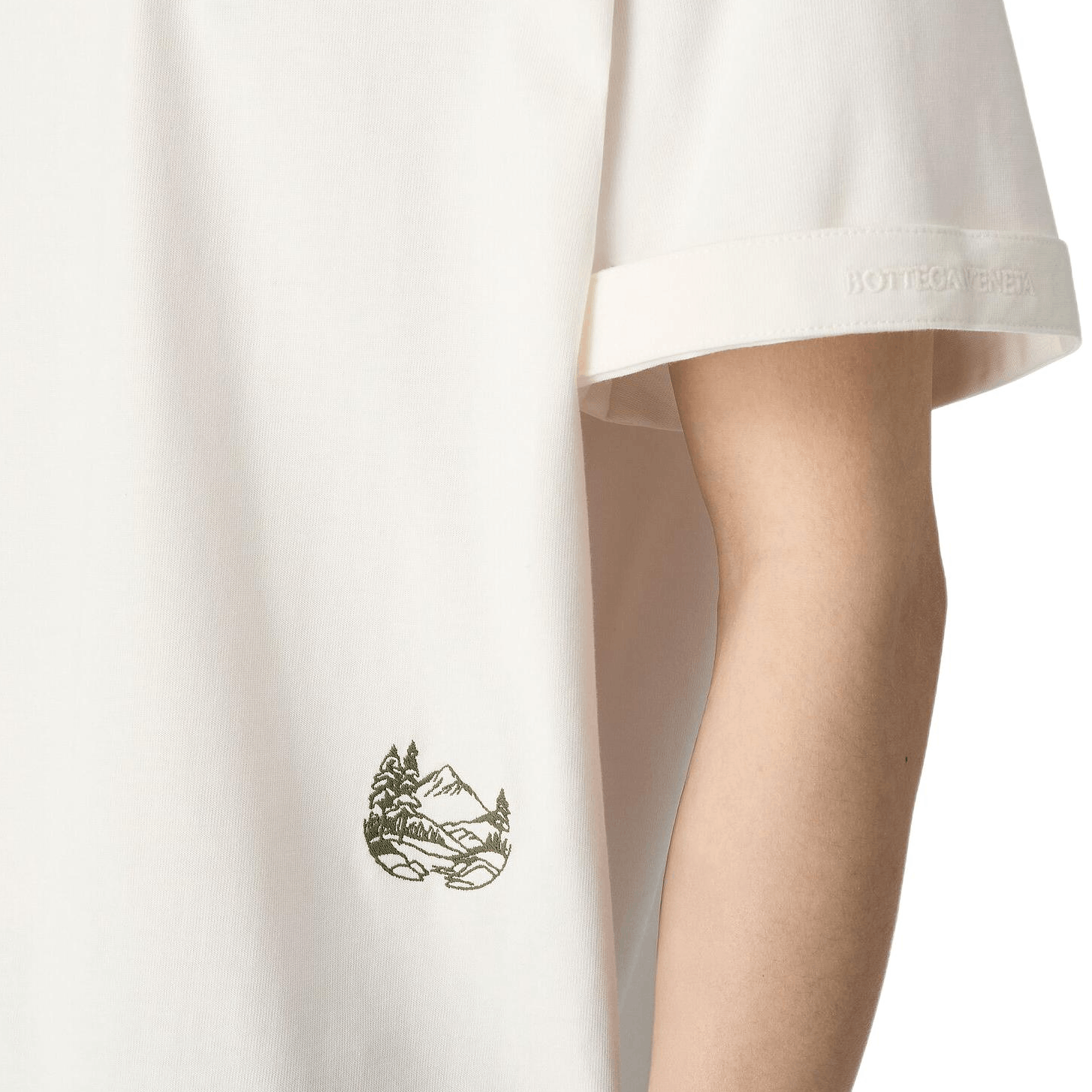 Bottega Veneta Bottega Veneta Mountain Embroidery T-Shirt Size S Size US S / EU 44-46 / 1 - 14 Thumbnail
