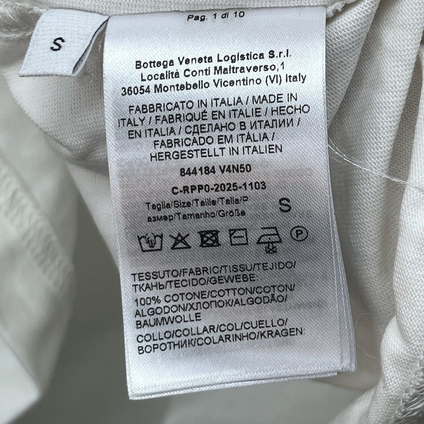 Bottega Veneta Bottega Veneta Mountain Embroidery T-Shirt Size S Size US S / EU 44-46 / 1 - 4 Thumbnail