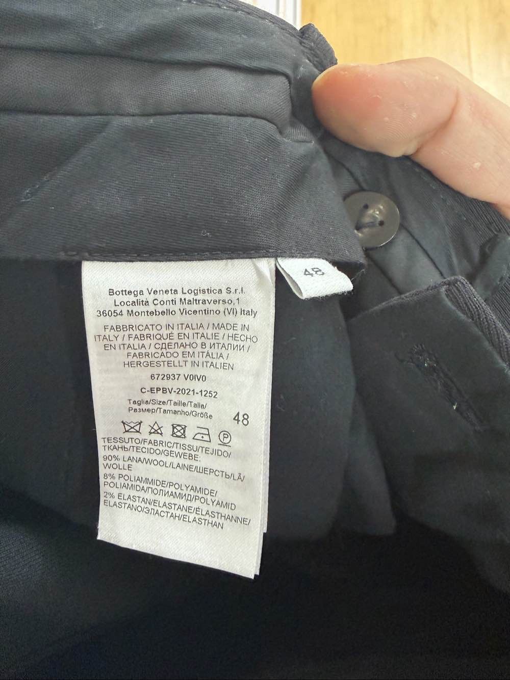 Bottega Veneta Bottega Veneta Wool Cargo Pants Size 32 Size US 32 / EU 48 - 4 Thumbnail