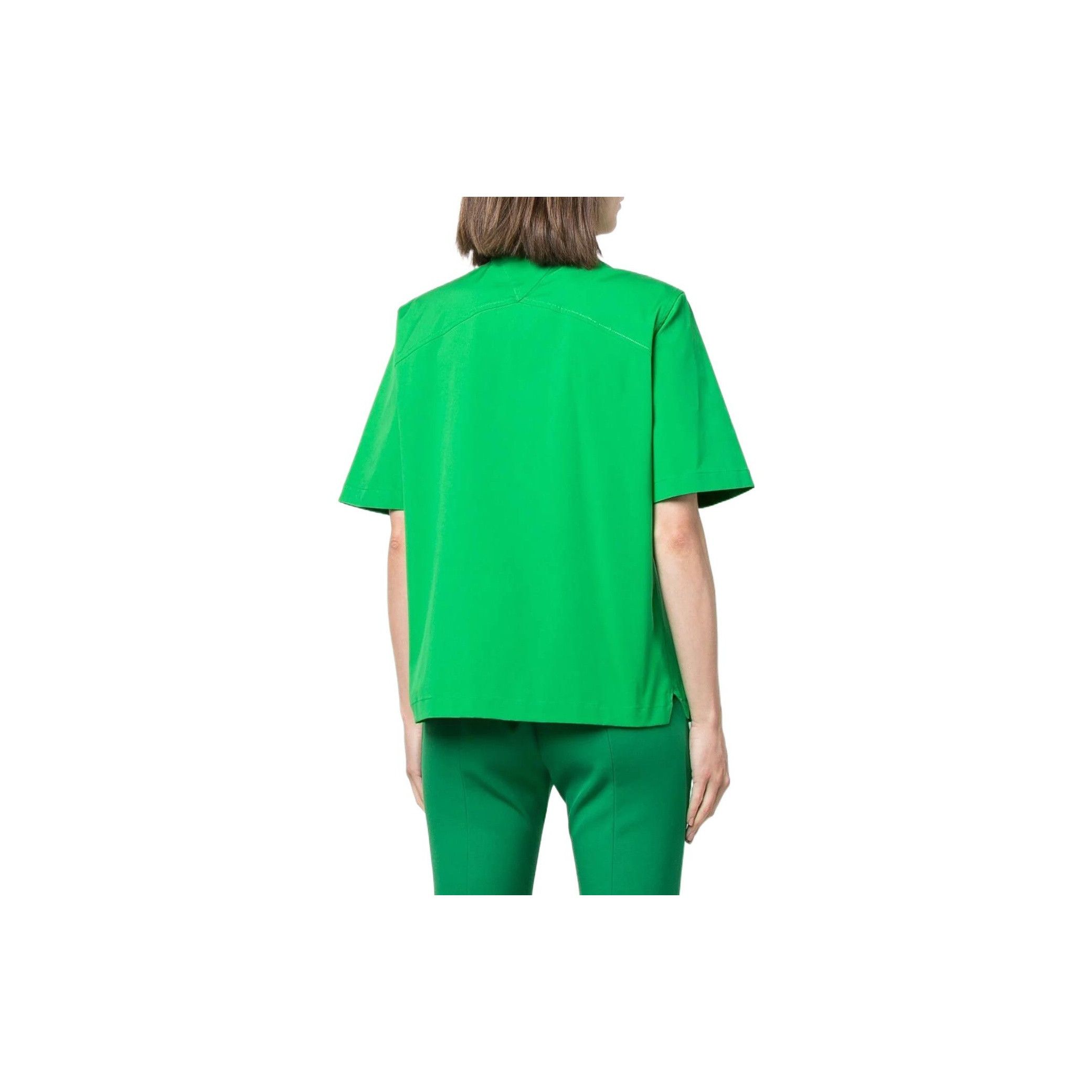 Bottega Veneta Bottega Veneta Green Cotton Button Up Shirt Size 34 Size XXS / US 00 / IT 34 - 8 Thumbnail