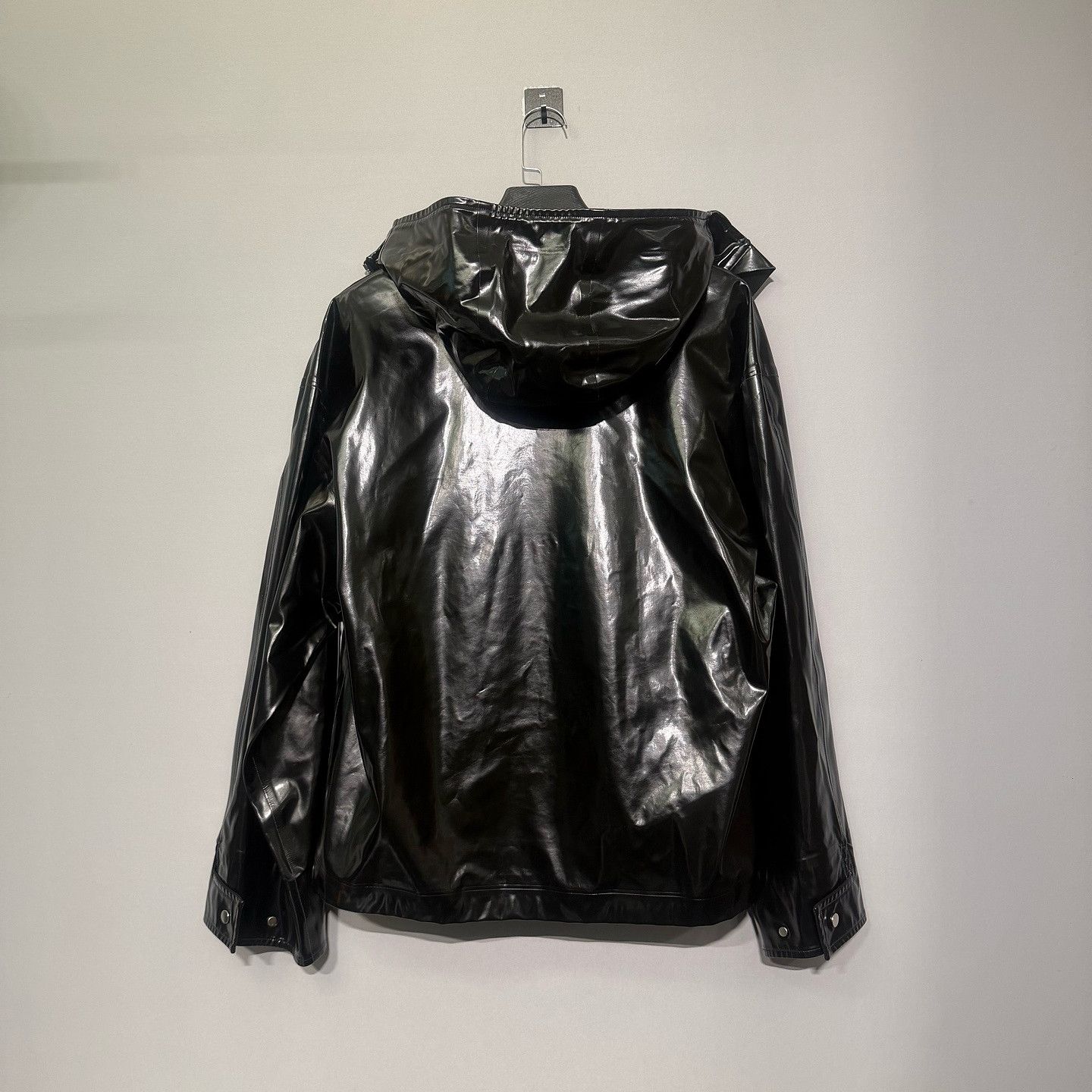 Bottega Veneta Bottega Veneta Polyurethane Hooded Jacket Size L Size US L / EU 52-54 / 3 - 2 Thumbnail
