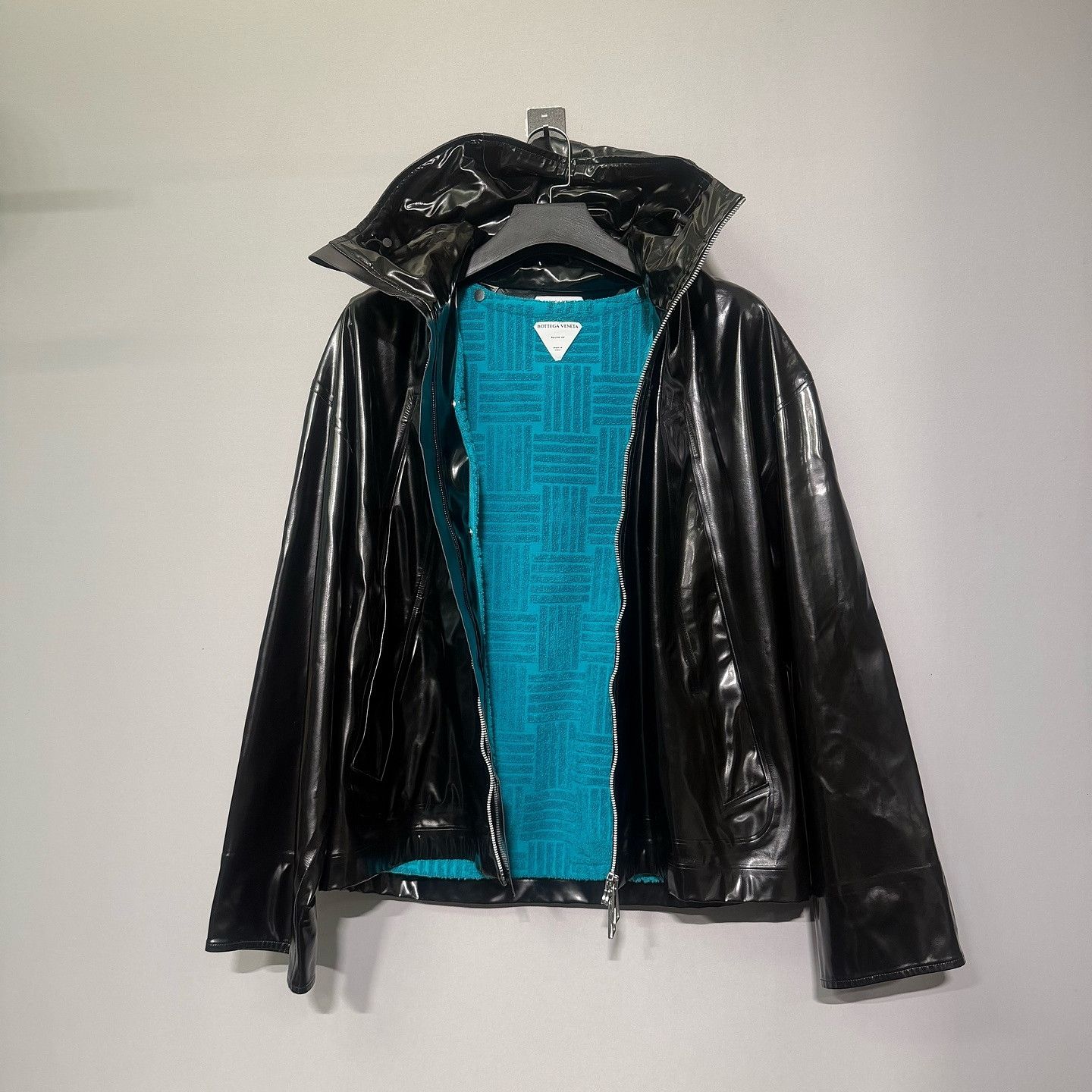 Bottega Veneta Bottega Veneta Polyurethane Hooded Jacket Size L Size US L / EU 52-54 / 3 - 5 Thumbnail