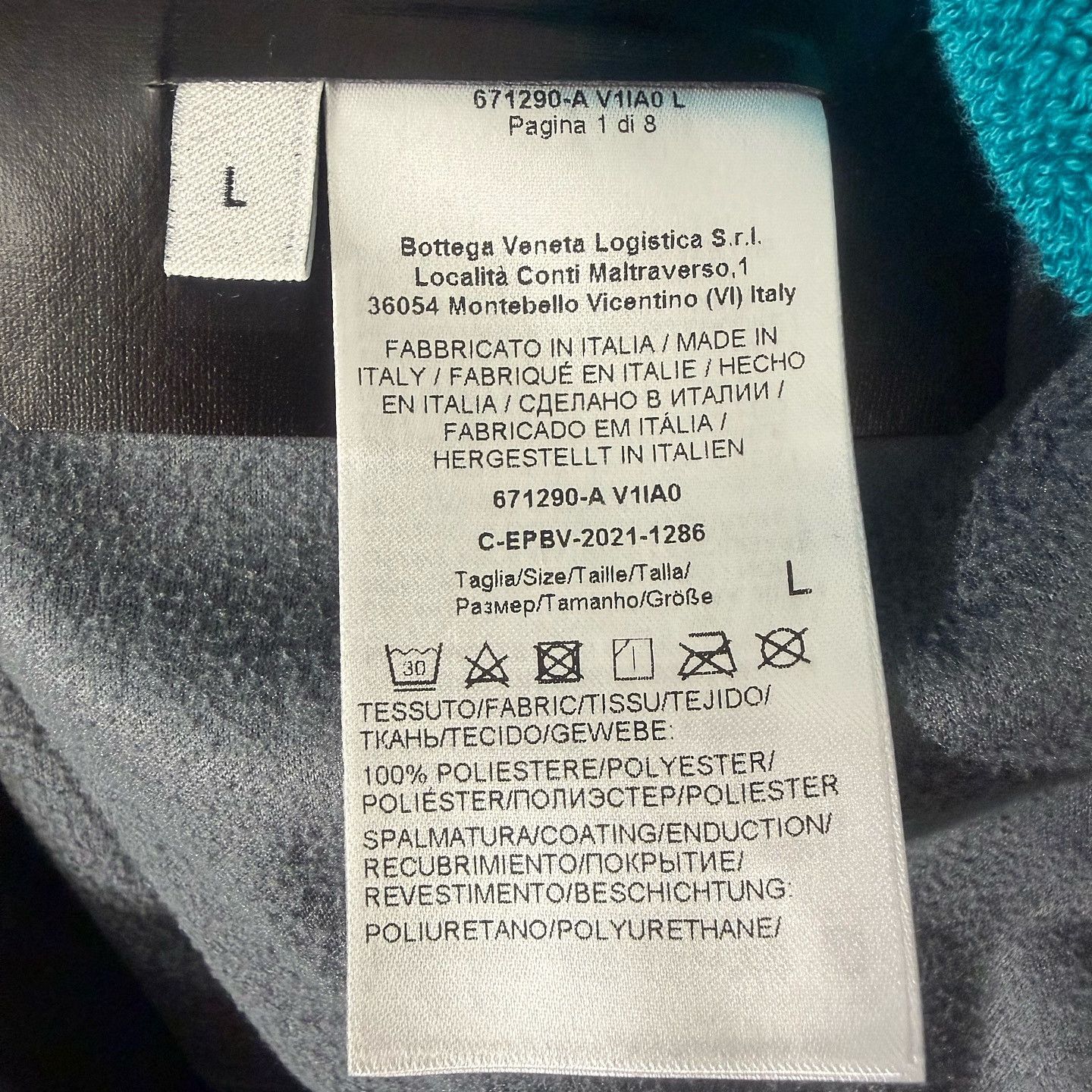 Bottega Veneta Bottega Veneta Polyurethane Hooded Jacket Size L Size US L / EU 52-54 / 3 - 4 Thumbnail
