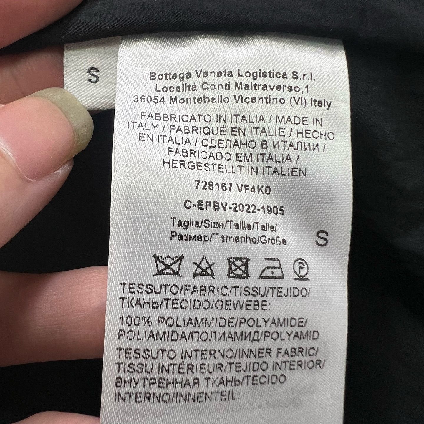 Bottega Veneta Bottega Veneta Zip-Up Nylon Jacket Size S Size US S / EU 44-46 / 1 - 4 Thumbnail