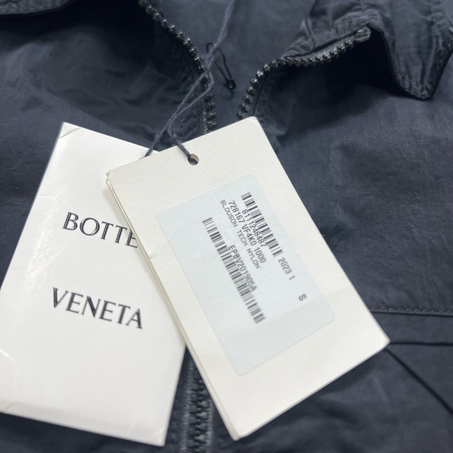 Bottega Veneta Bottega Veneta Zip-Up Nylon Jacket Size S Size US S / EU 44-46 / 1 - 5 Thumbnail