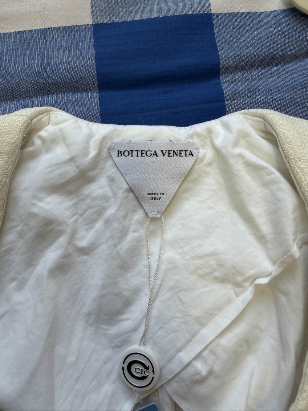 Bottega Veneta Bottega Veneta Linen Blend Blazer IT 34 Size XXS / US 00 / IT 34 - 3 Thumbnail