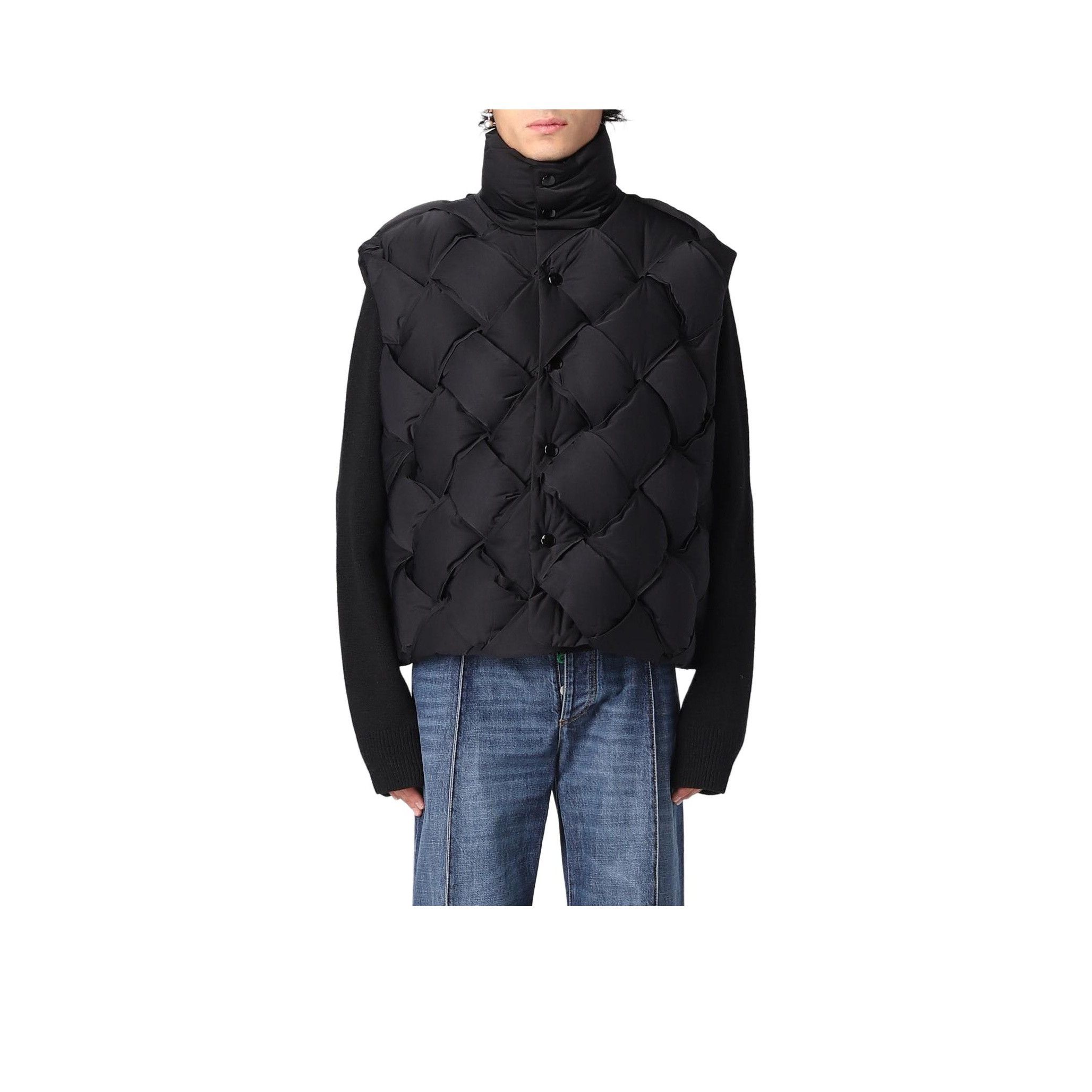 Bottega Veneta Bottega Veneta Quilted Padded Down Vest Size M Size US M / EU 48-50 / 2 - 12 Thumbnail