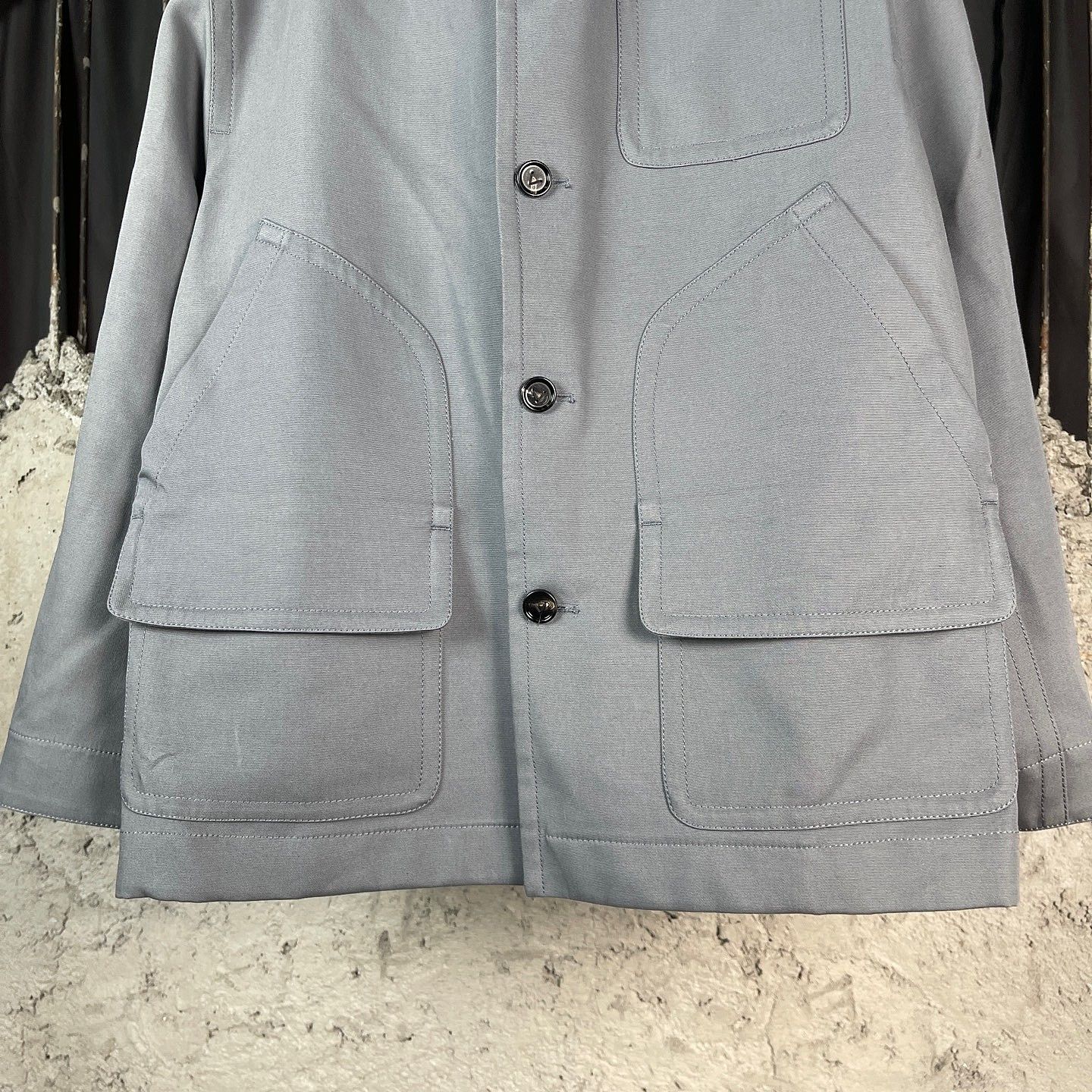 Bottega Veneta Bottega Veneta Intrecciato Collar Cotton Jacket Size S Size US S / EU 44-46 / 1 - 7 Thumbnail