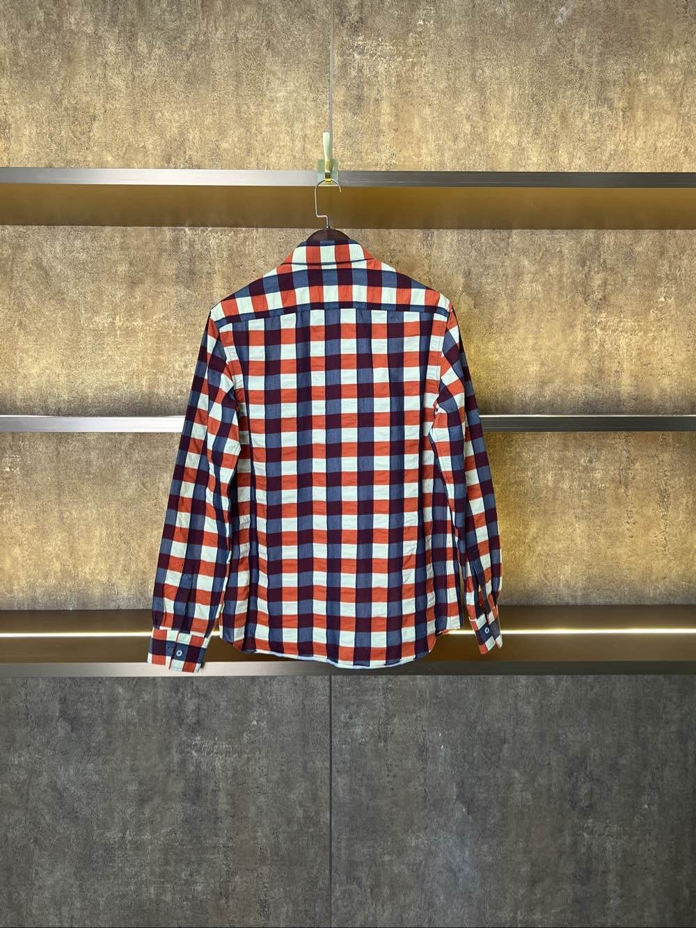Bottega Veneta Bottega Veneta Plaid Long Sleeve Shirt Size 46 Size US S / EU 44-46 / 1 - 2 Thumbnail